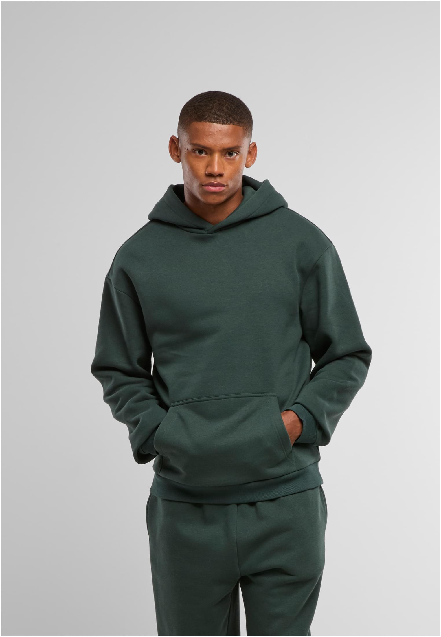 Fluffy Hoody bottlegreen | bottlegreen