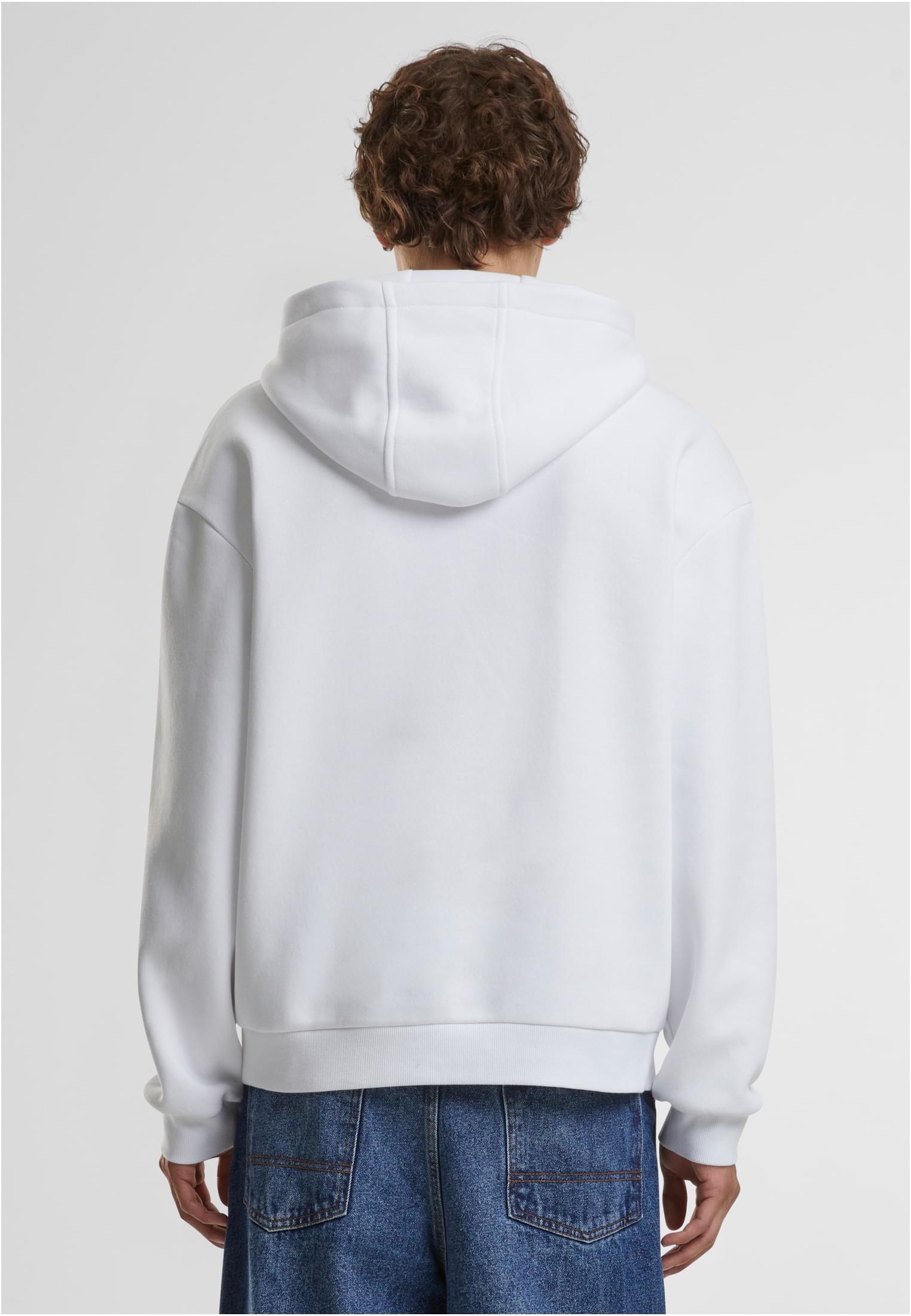 Fluffy Hoody white | white