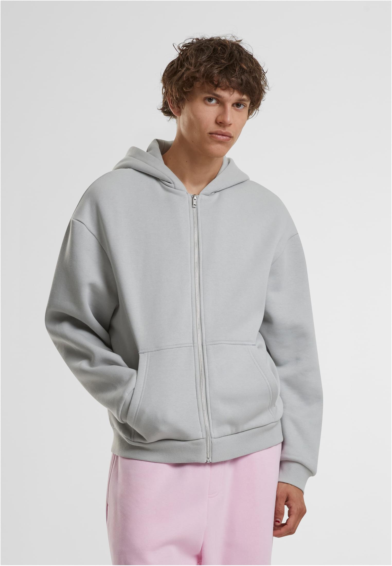 Fluffy Zip Hoody lightasphalt | lightasphalt