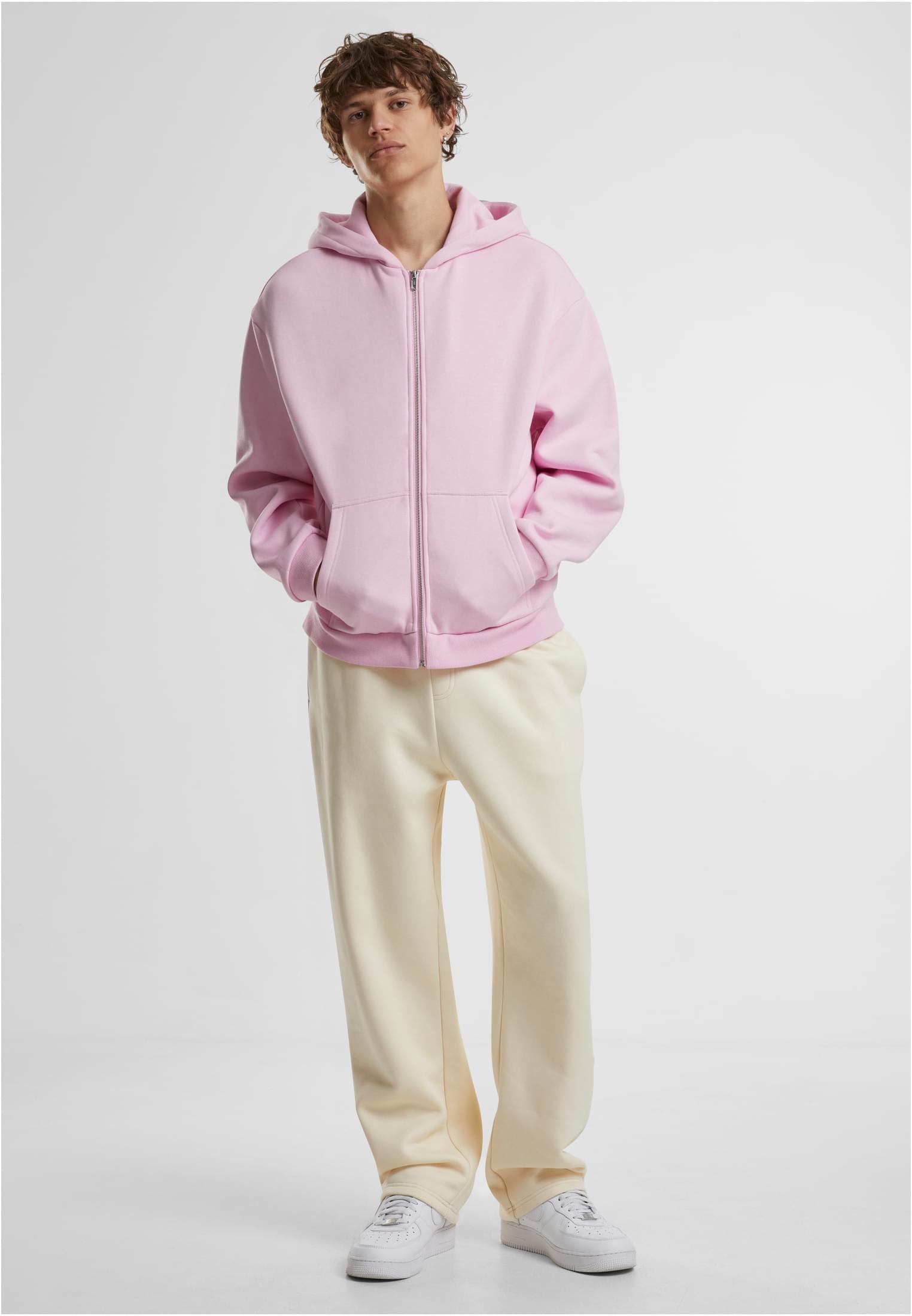 Fluffy Zip Hoody softpink | softpink
