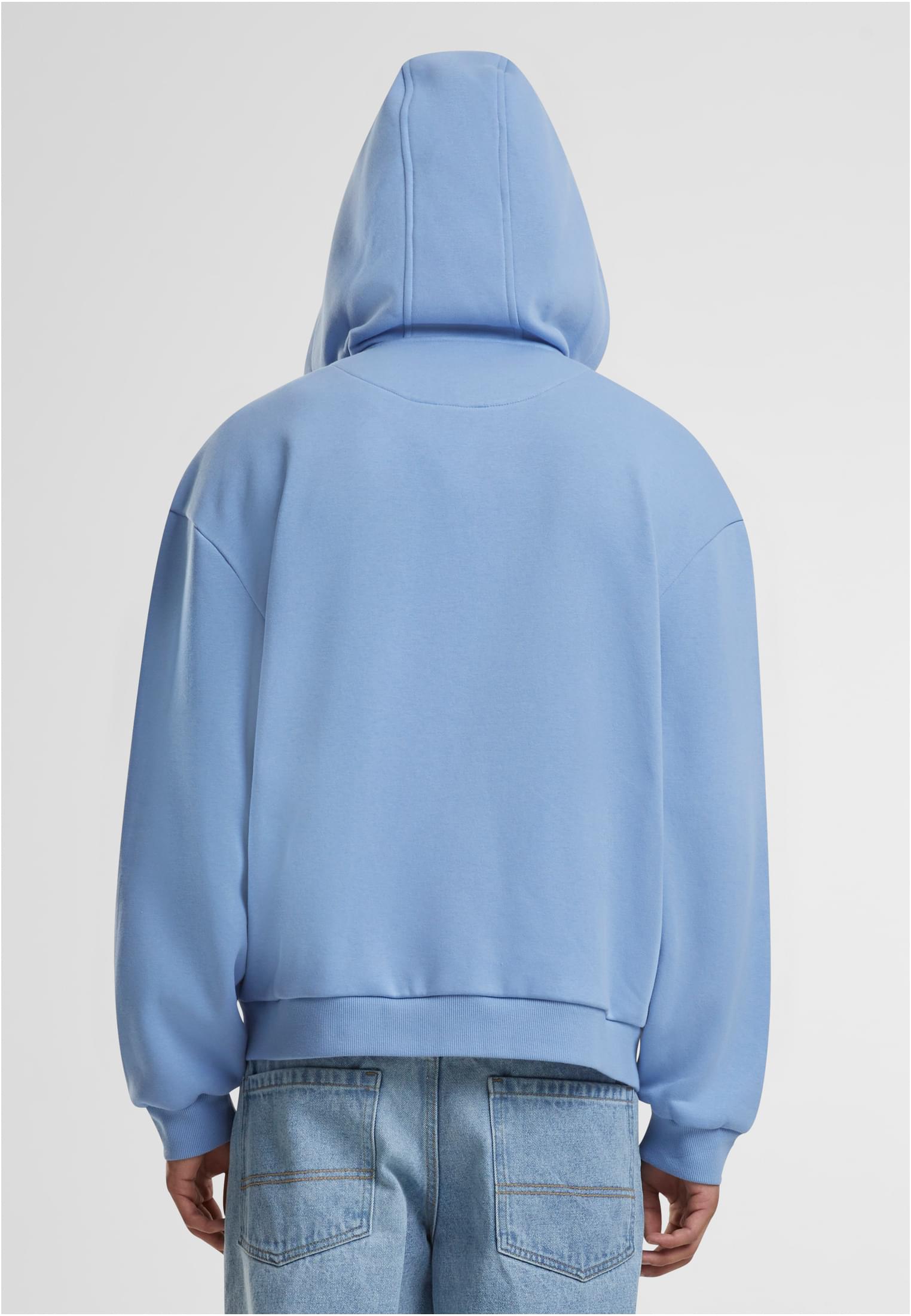 Fluffy Zip Hoody powderblue | powderblue
