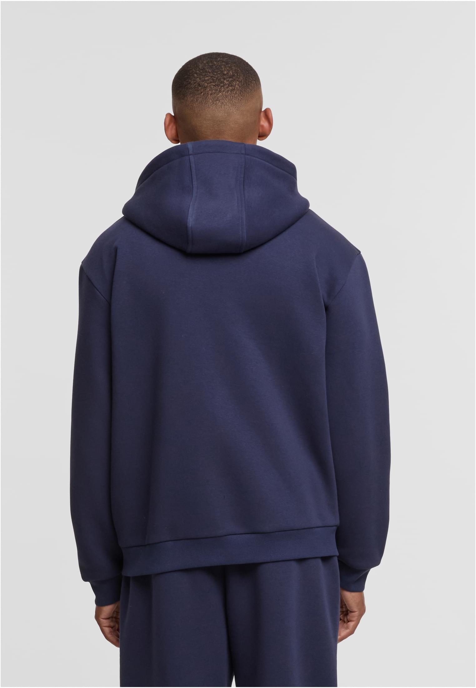 Fluffy Zip Hoody navy | navy