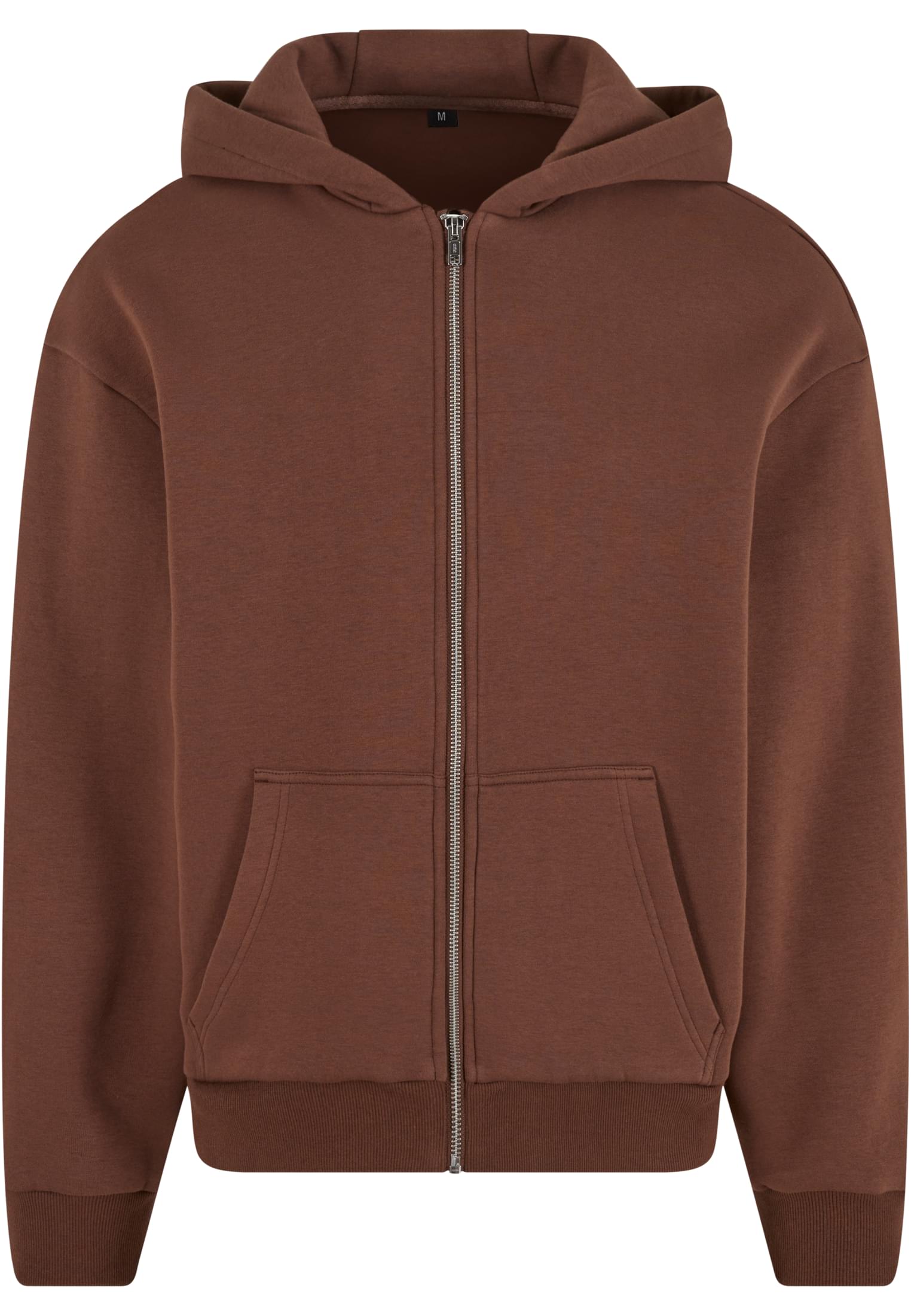 Fluffy Zip Hoody chocolatebrown | chocolatebrown