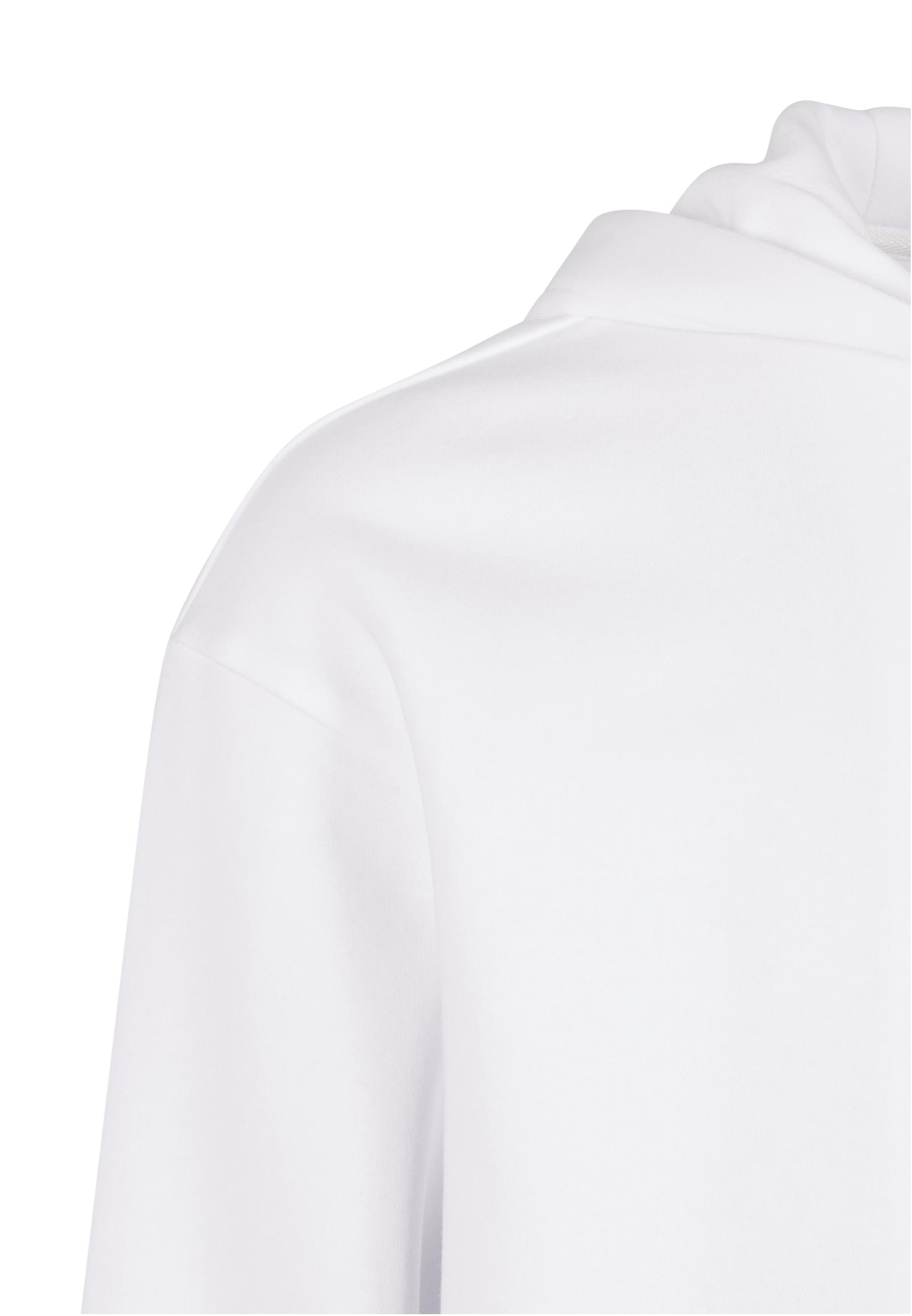 Fluffy Zip Hoody white | white