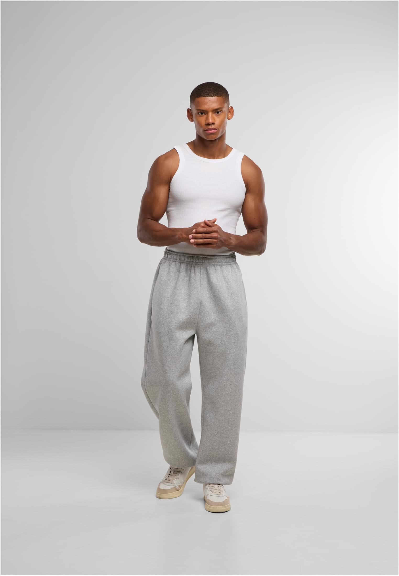 Fluffy Sweatpants heathergrey | heathergrey