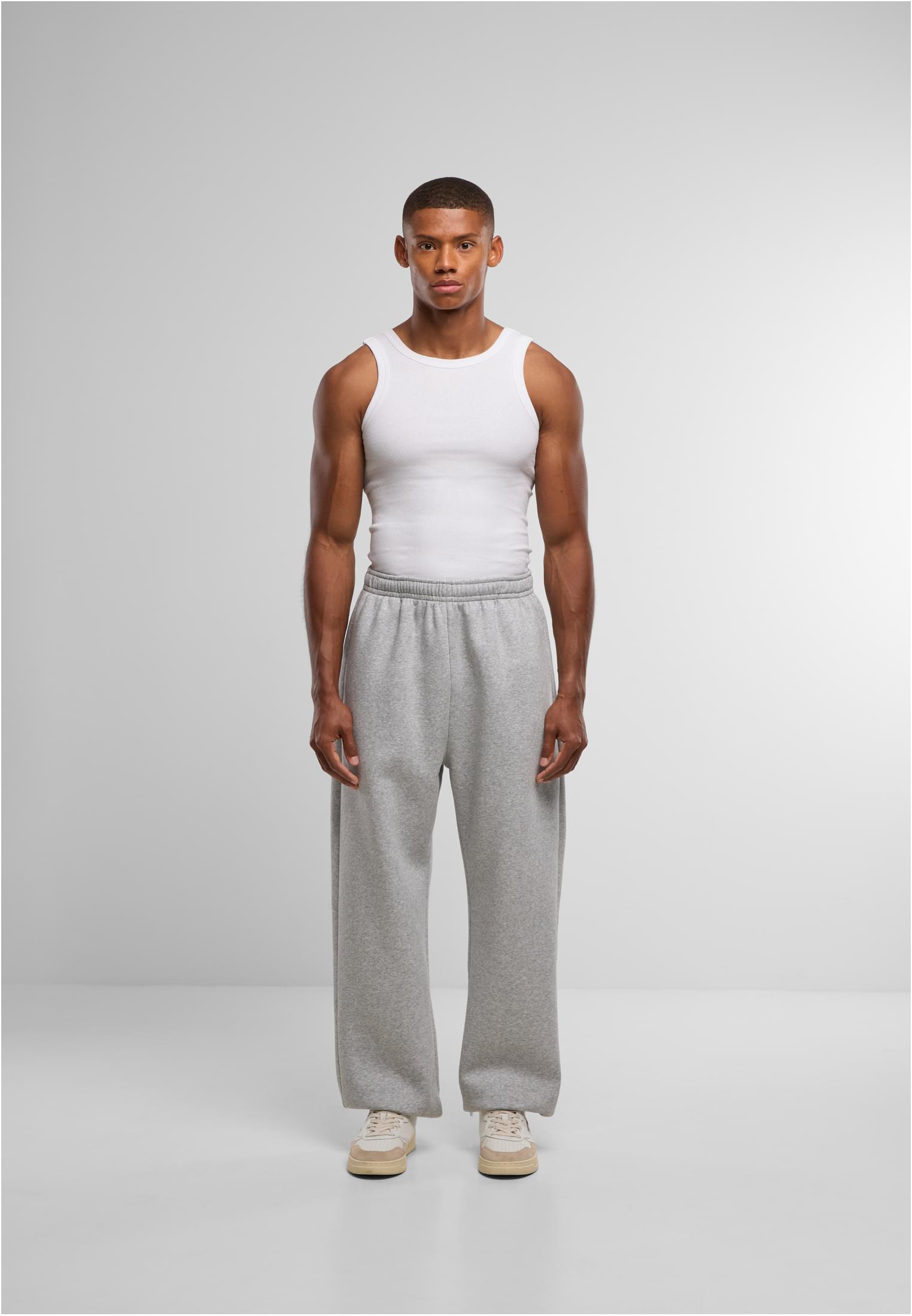 Fluffy Sweatpants heathergrey | heathergrey