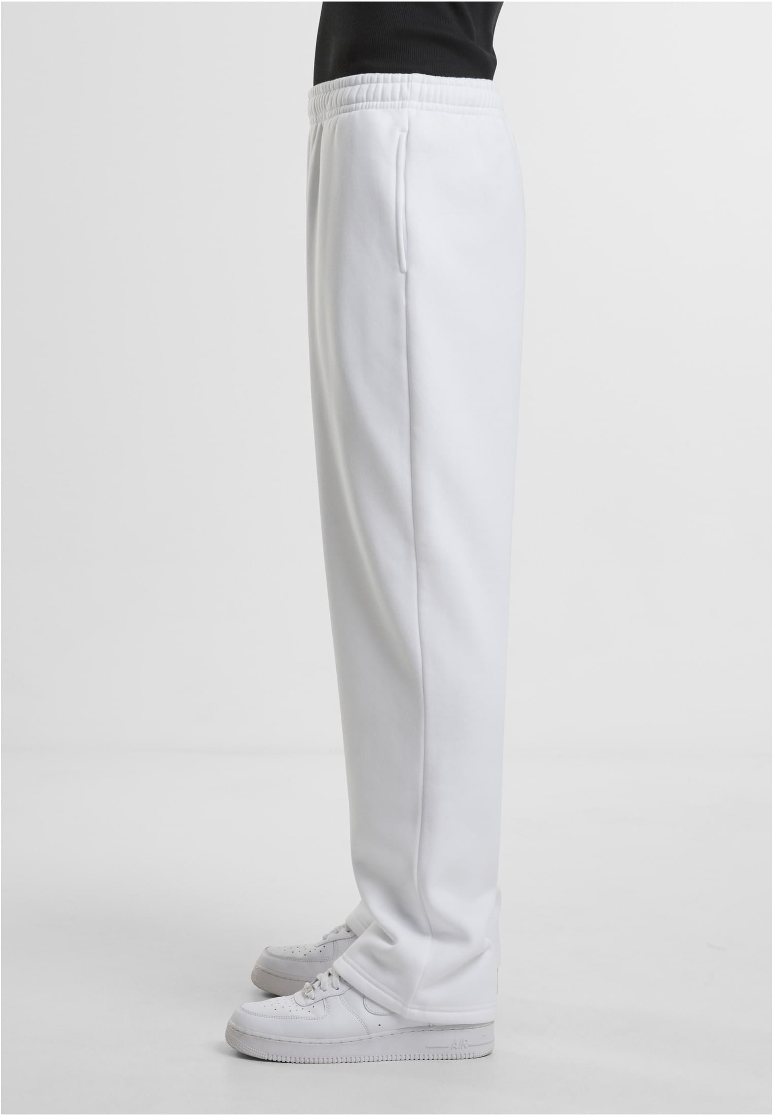 Fluffy Trackpants white | white