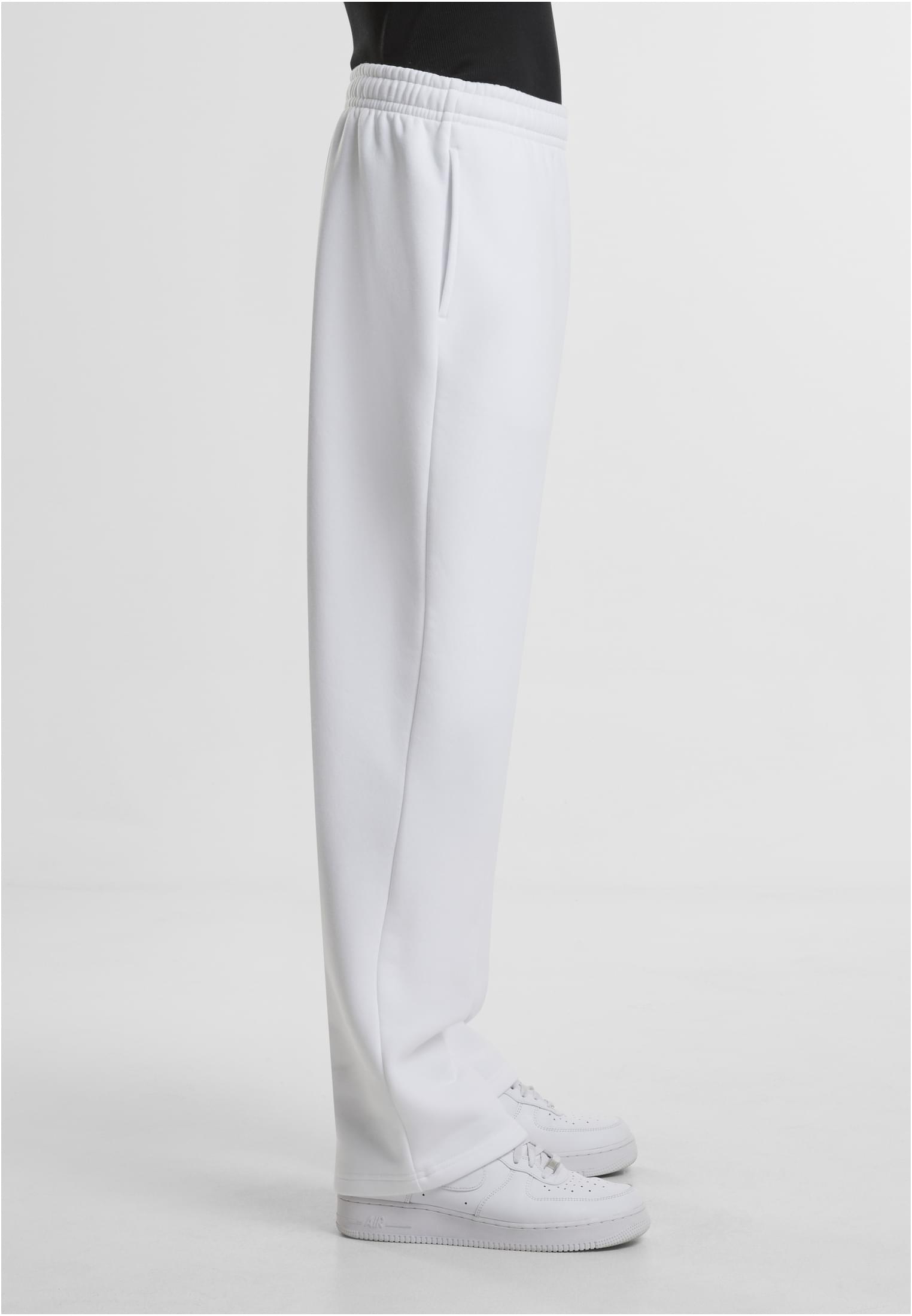 Fluffy Trackpants white | white