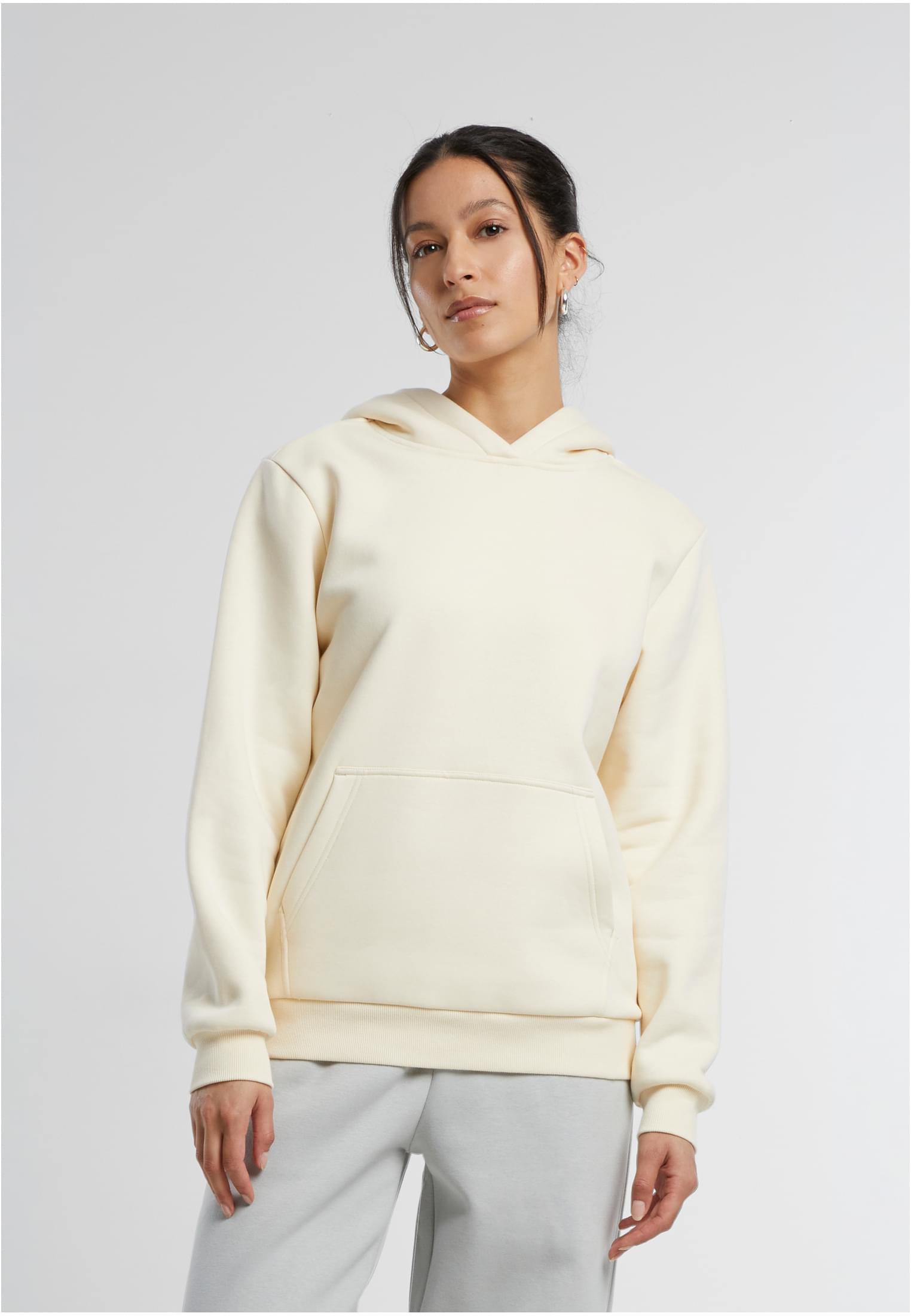 Ladies Fluffy Hoody whitesand | whitesand