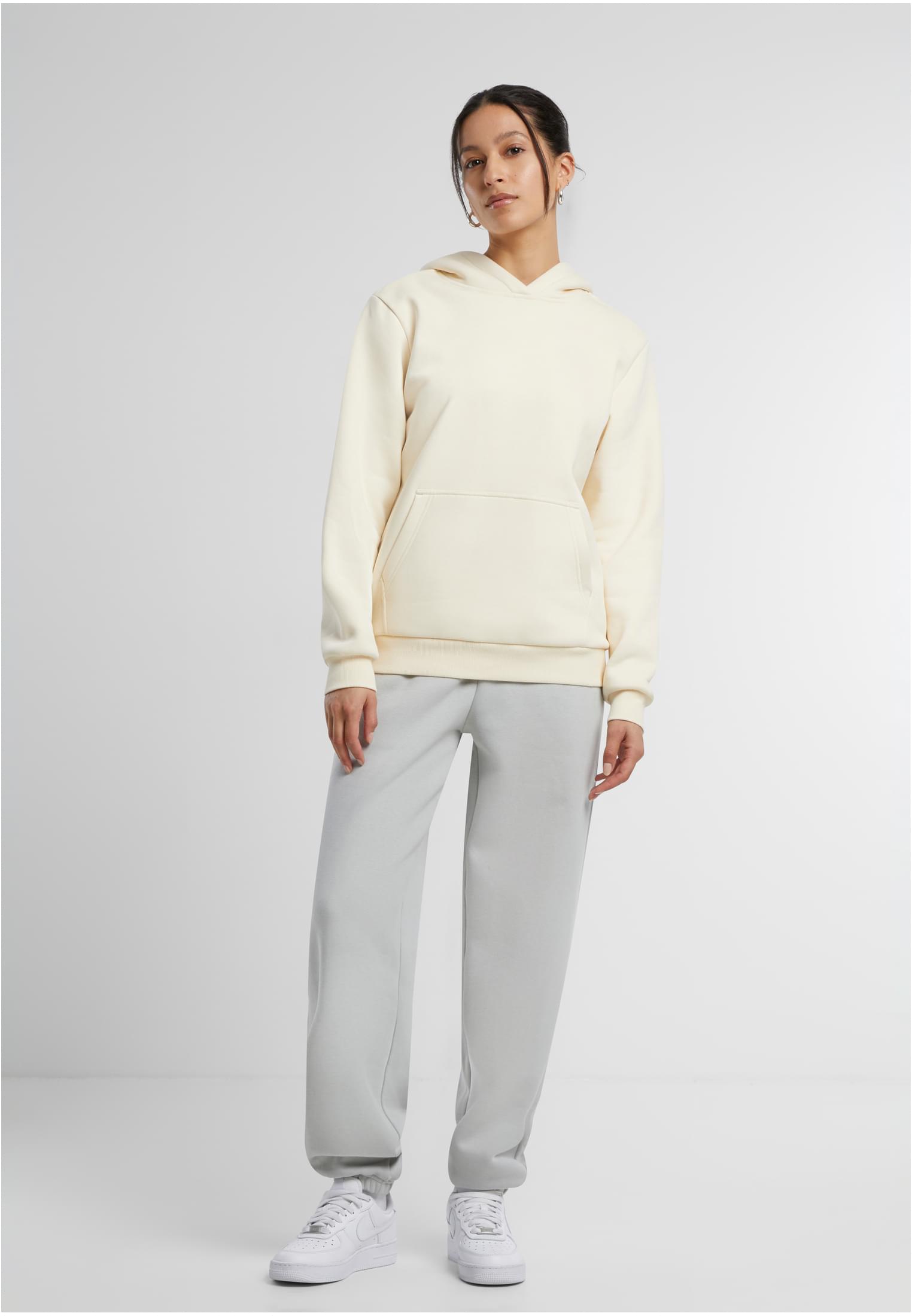 Ladies Fluffy Hoody whitesand | whitesand