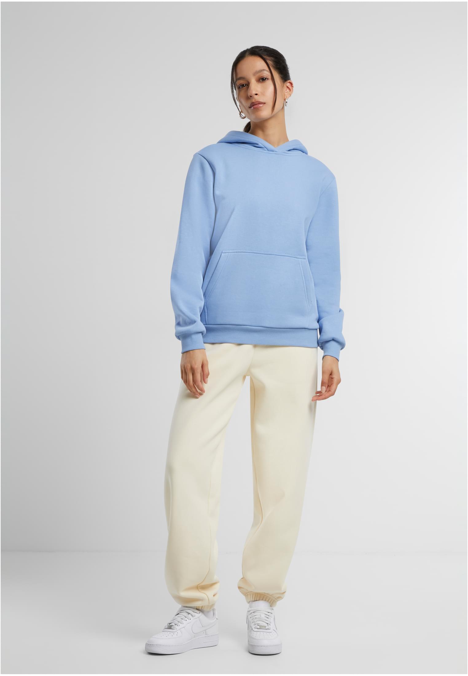 Ladies Fluffy Hoody powderblue | powderblue