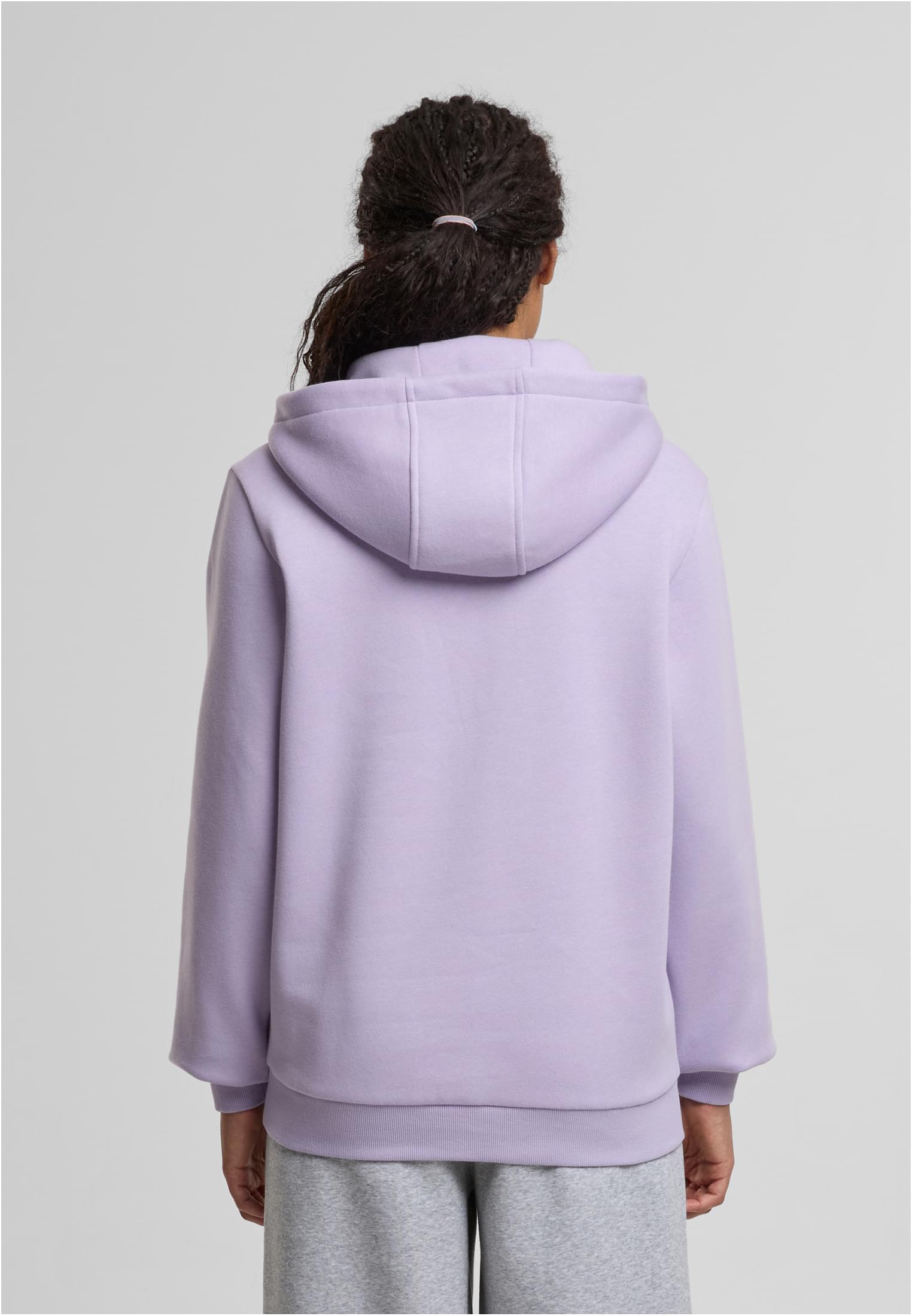 Ladies Fluffy Hoody lilac | lilac