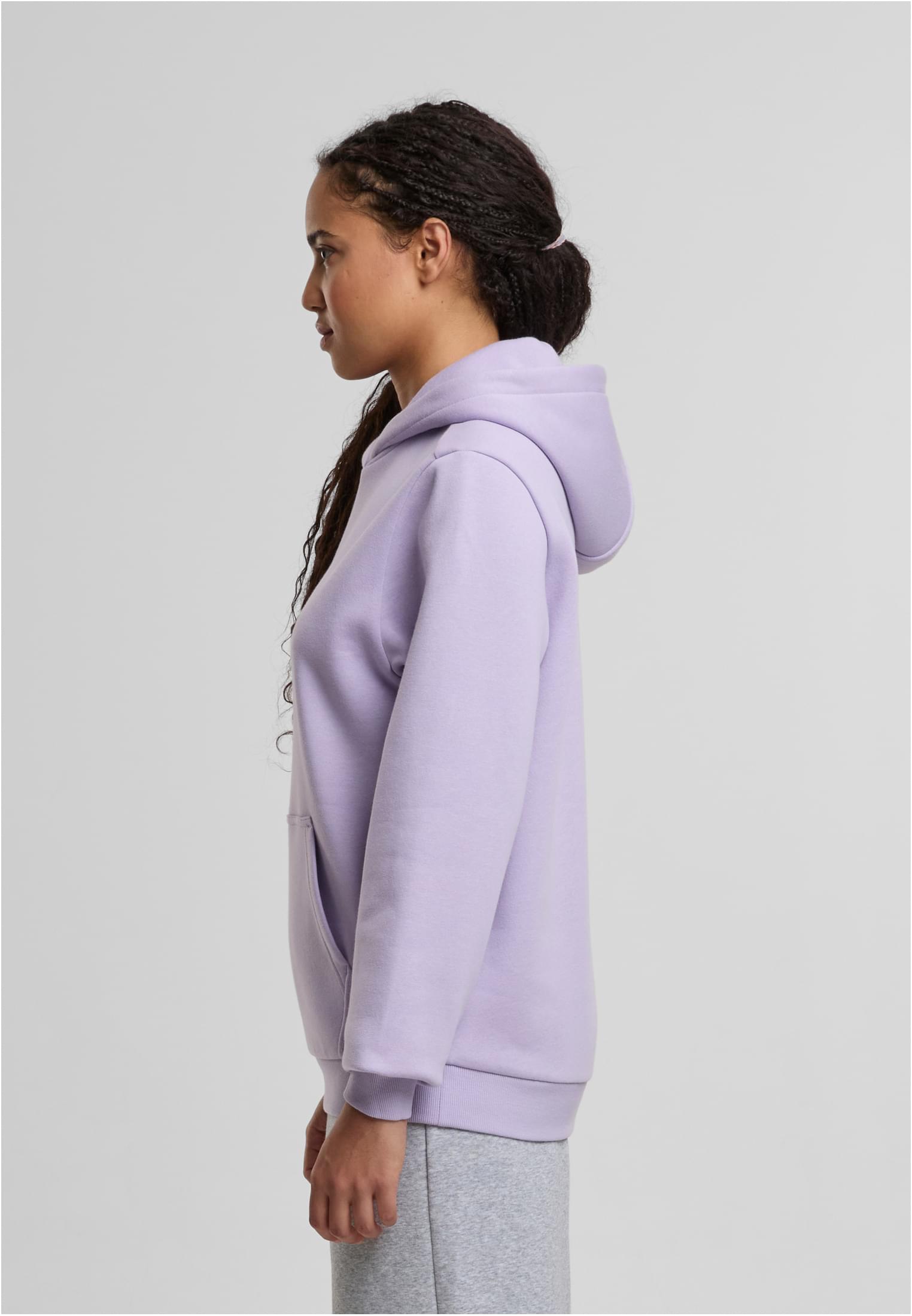 Ladies Fluffy Hoody lilac | lilac