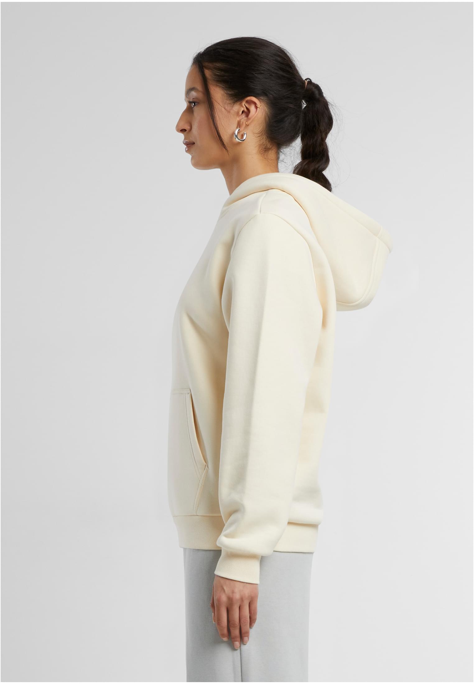 Ladies Fluffy Hoody whitesand | whitesand