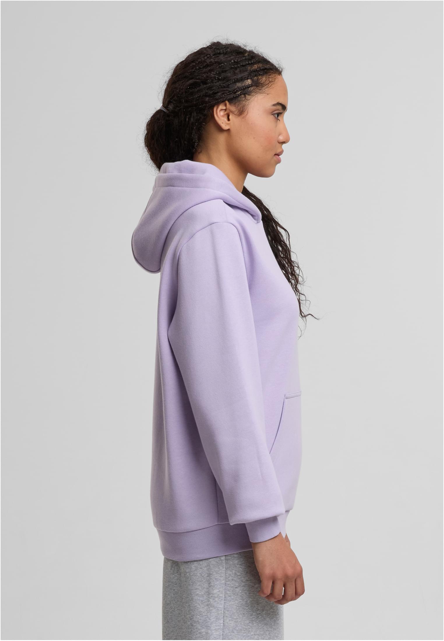 Ladies Fluffy Hoody lilac | lilac