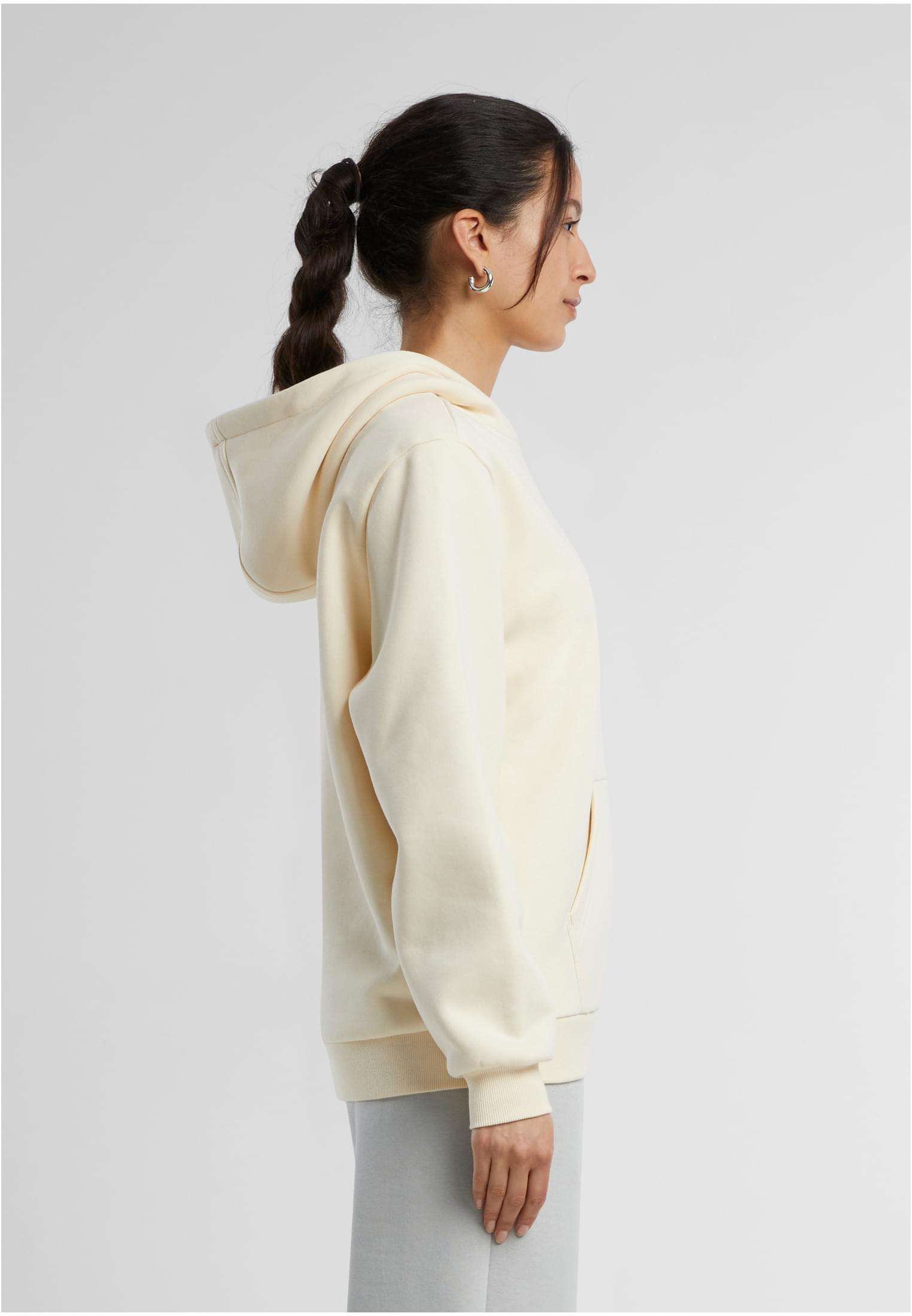 Ladies Fluffy Hoody whitesand | whitesand