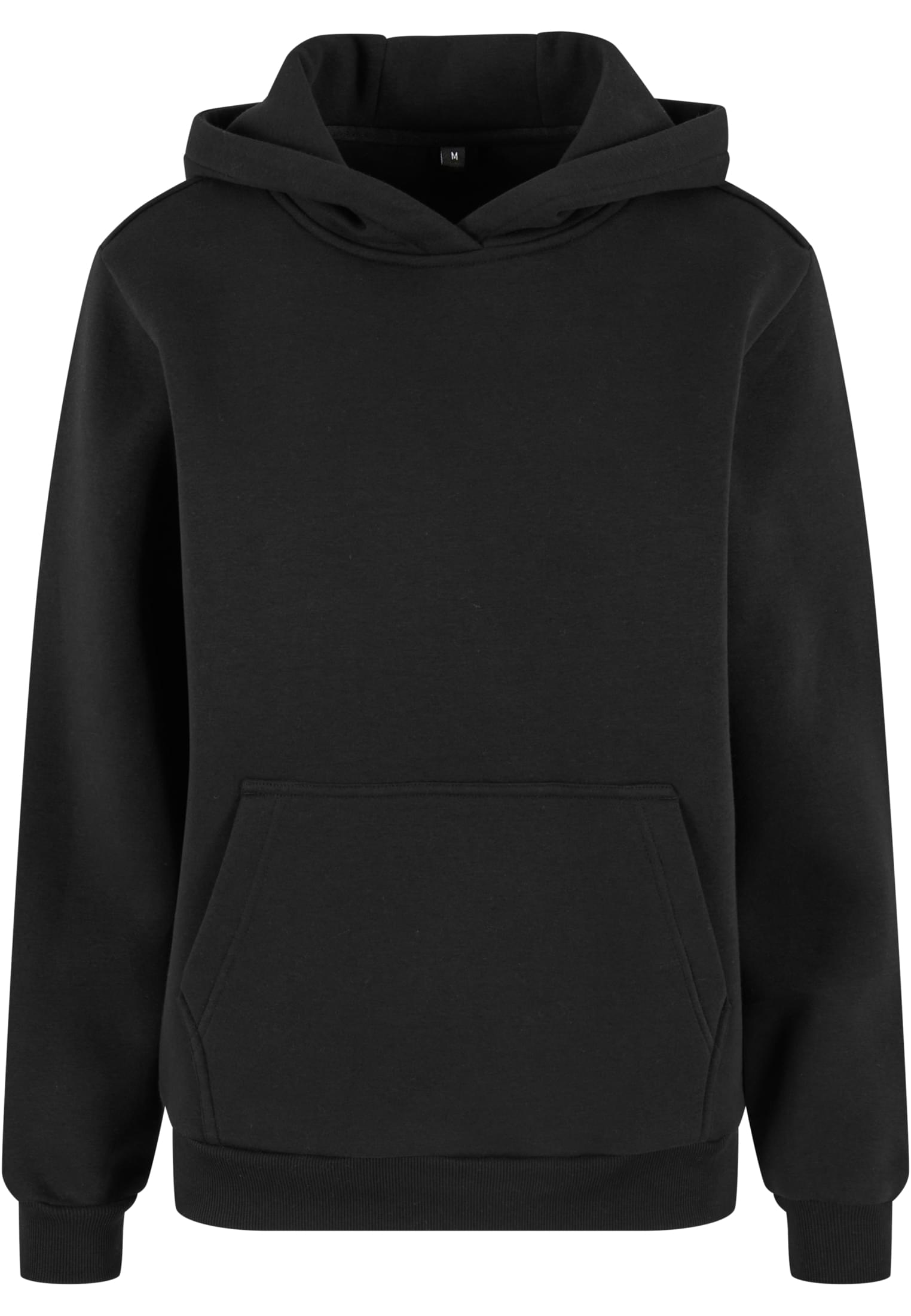 Ladies Fluffy Hoody black | black