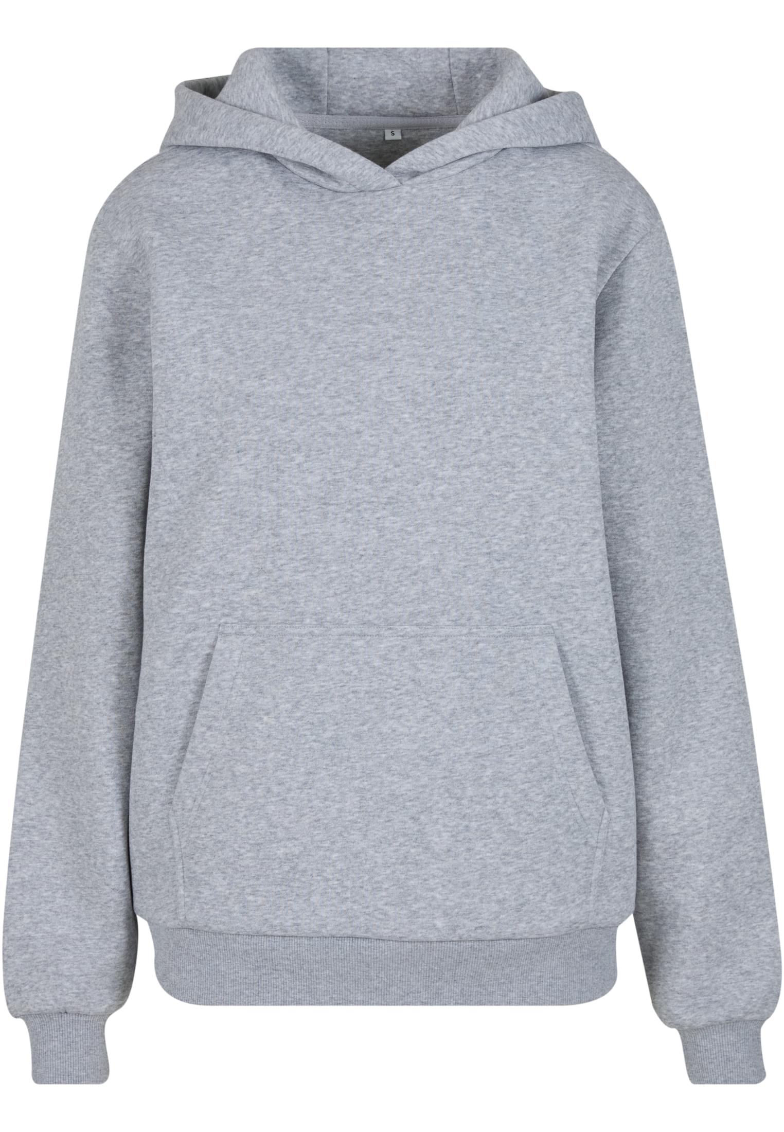 Ladies Fluffy Hoody heathergrey | heathergrey