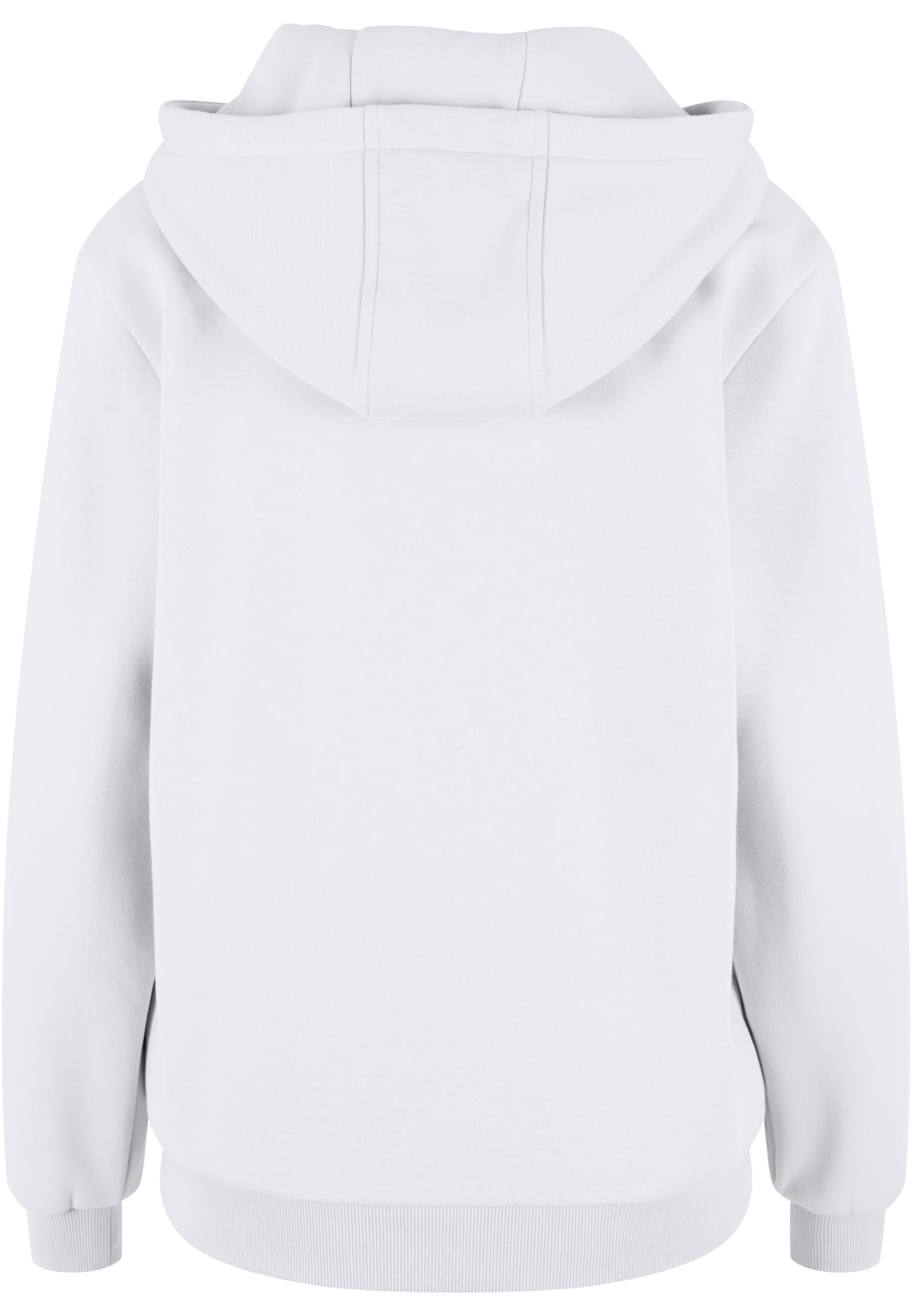 Ladies Fluffy Hoody white | white
