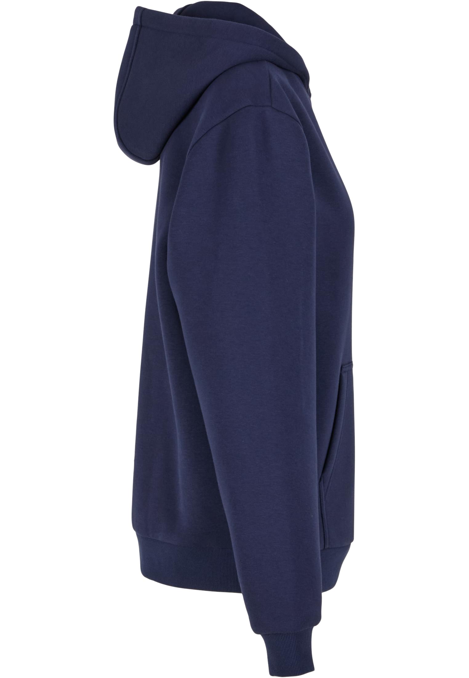 Ladies Fluffy Hoody navy | navy