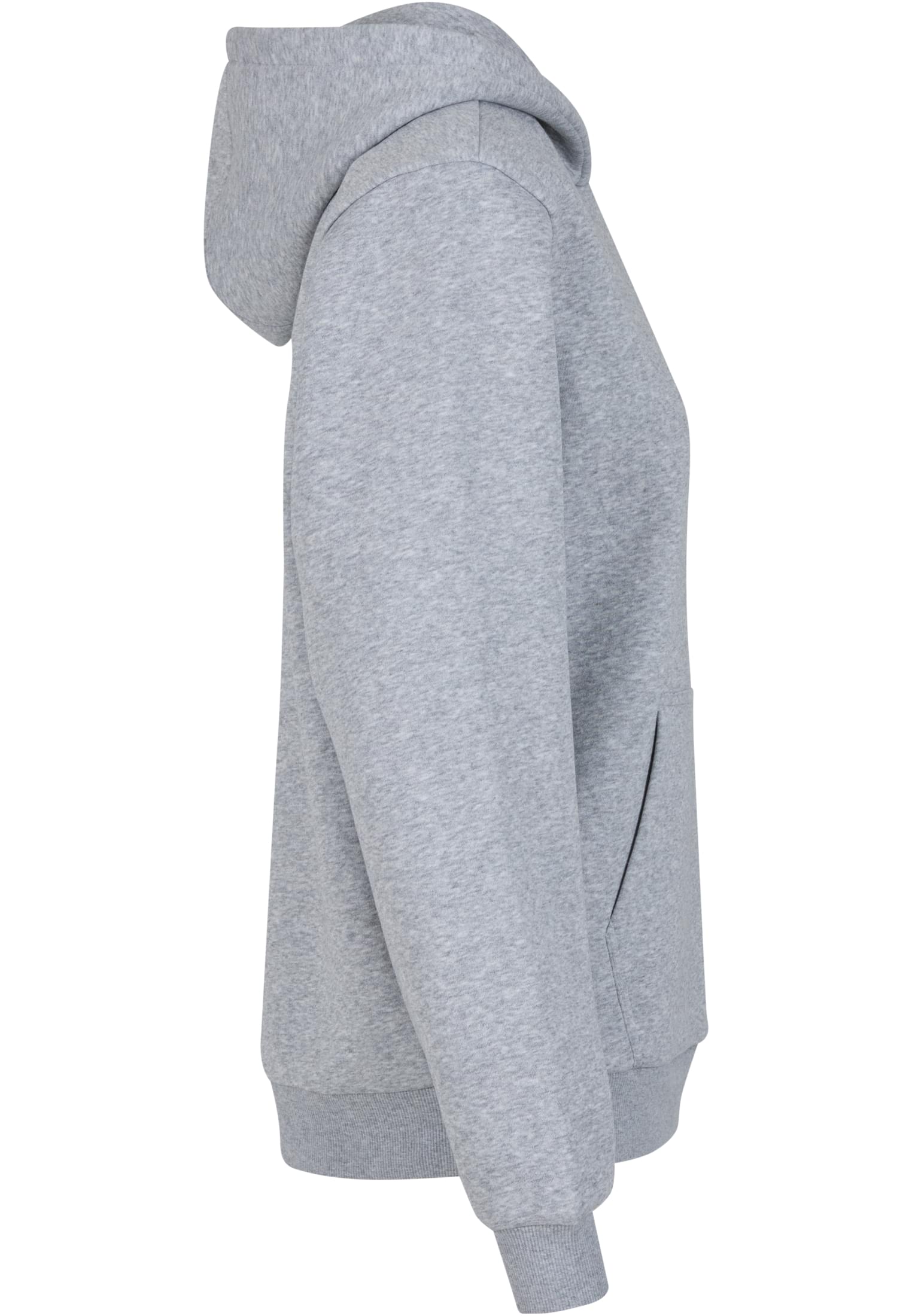 Ladies Fluffy Hoody heathergrey | heathergrey
