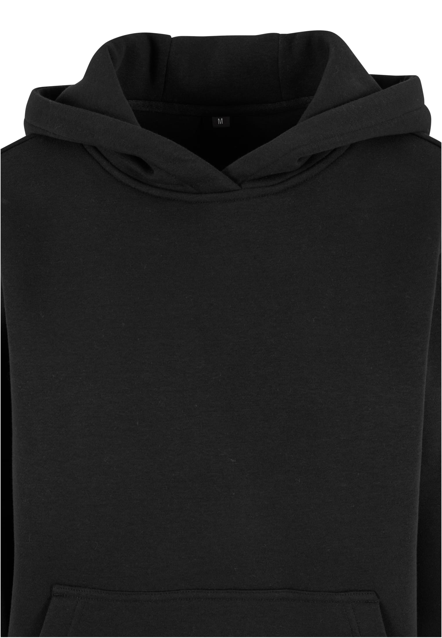 Ladies Fluffy Hoody black | black