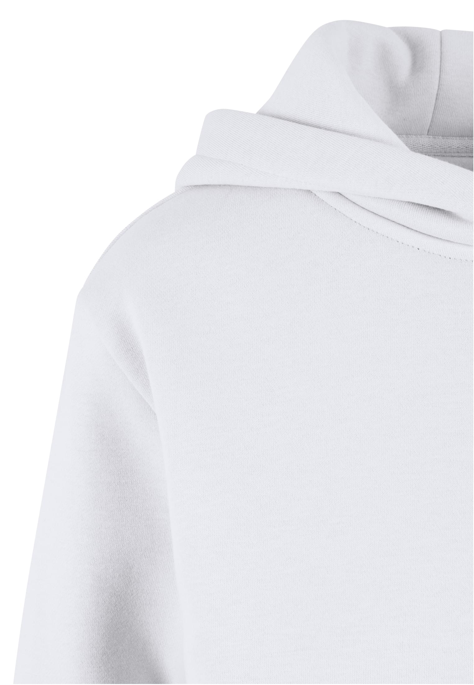 Ladies Fluffy Hoody white | white