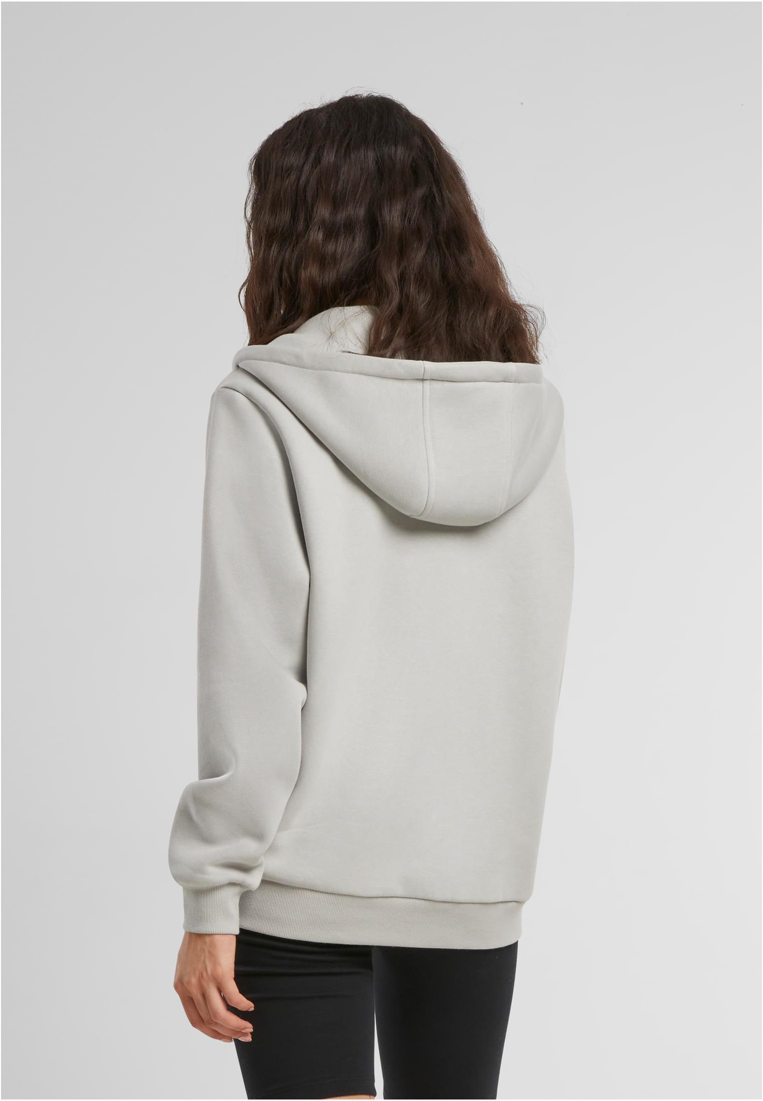 Ladies Fluffy Zip Hoody lightasphalt | lightasphalt