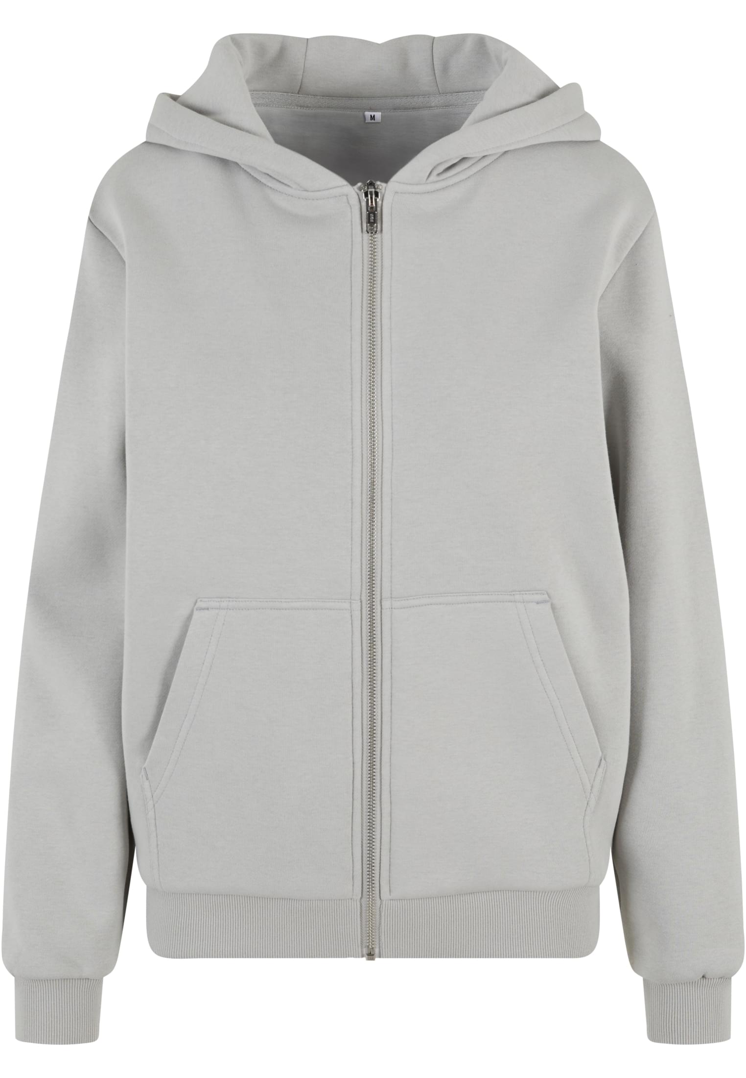 Ladies Fluffy Zip Hoody lightasphalt | lightasphalt