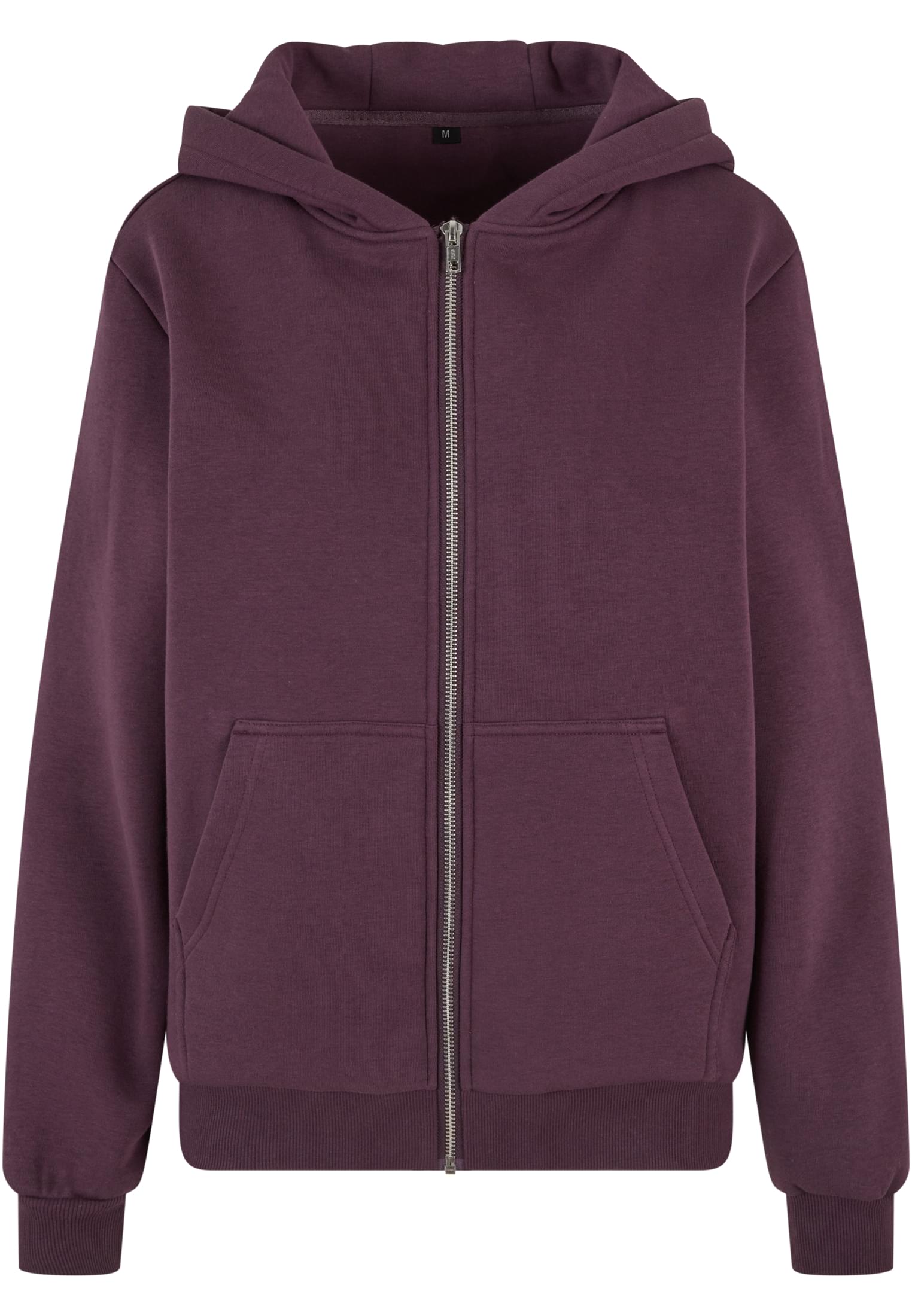 Ladies Fluffy Zip Hoody plumpurple | plumpurple