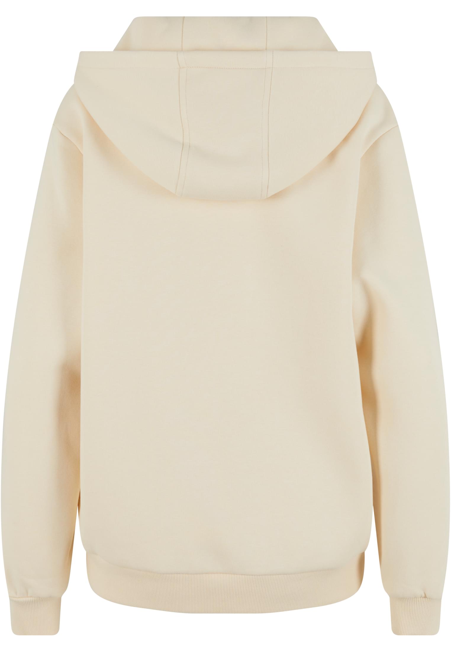 Ladies Fluffy Zip Hoody whitesand | whitesand