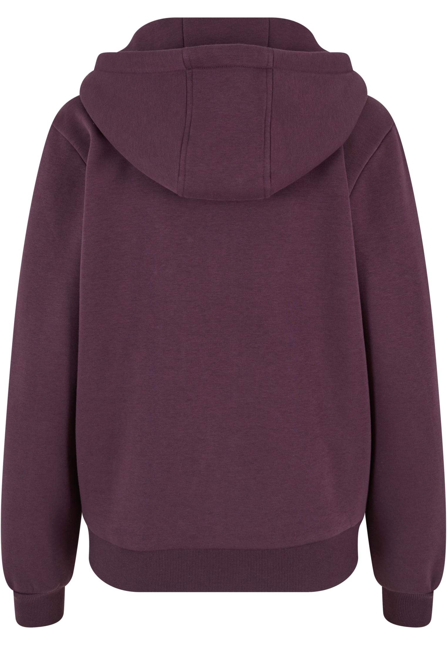 Ladies Fluffy Zip Hoody plumpurple | plumpurple