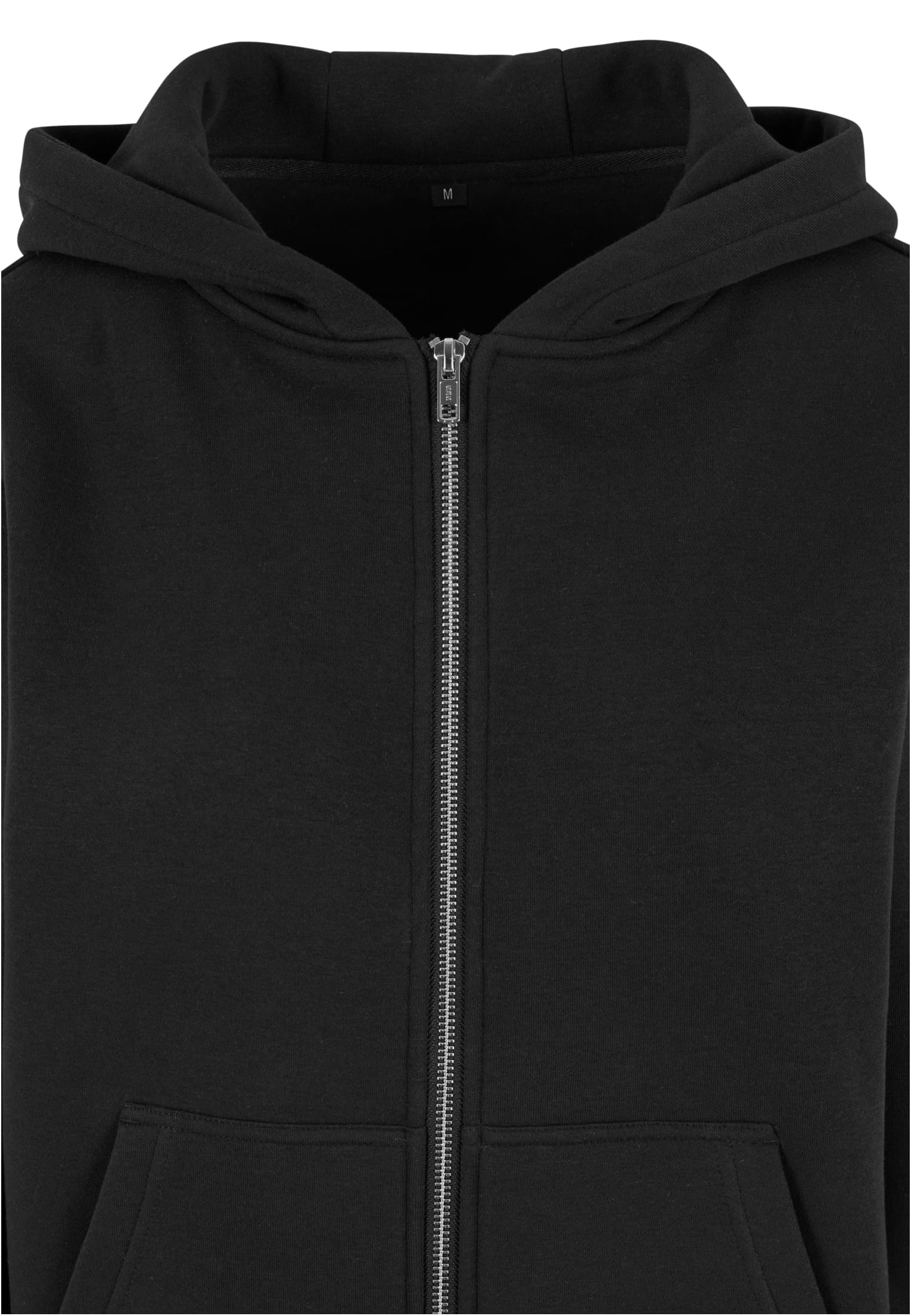 Ladies Fluffy Zip Hoody black | black