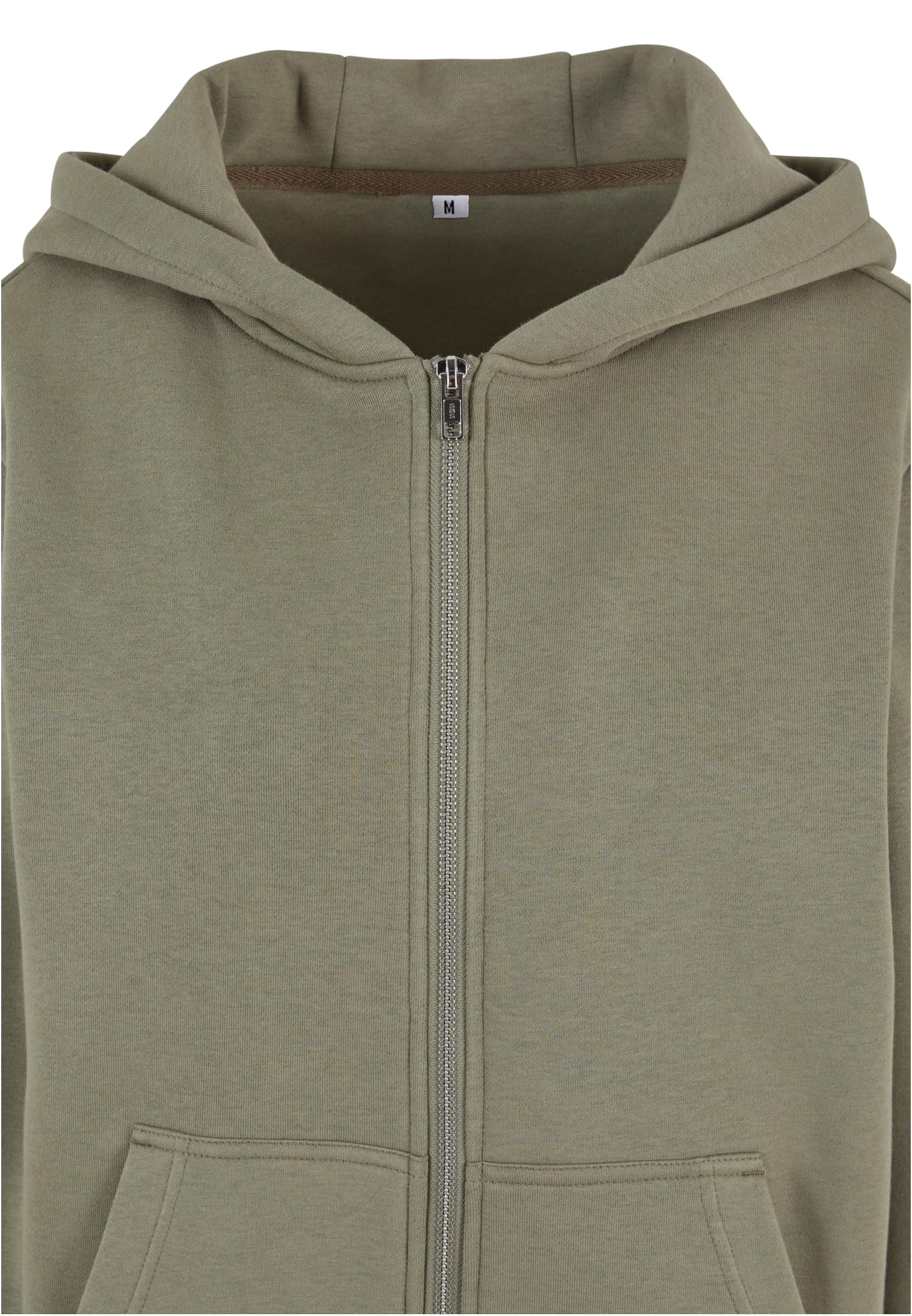 Ladies Fluffy Zip Hoody paleolive | paleolive