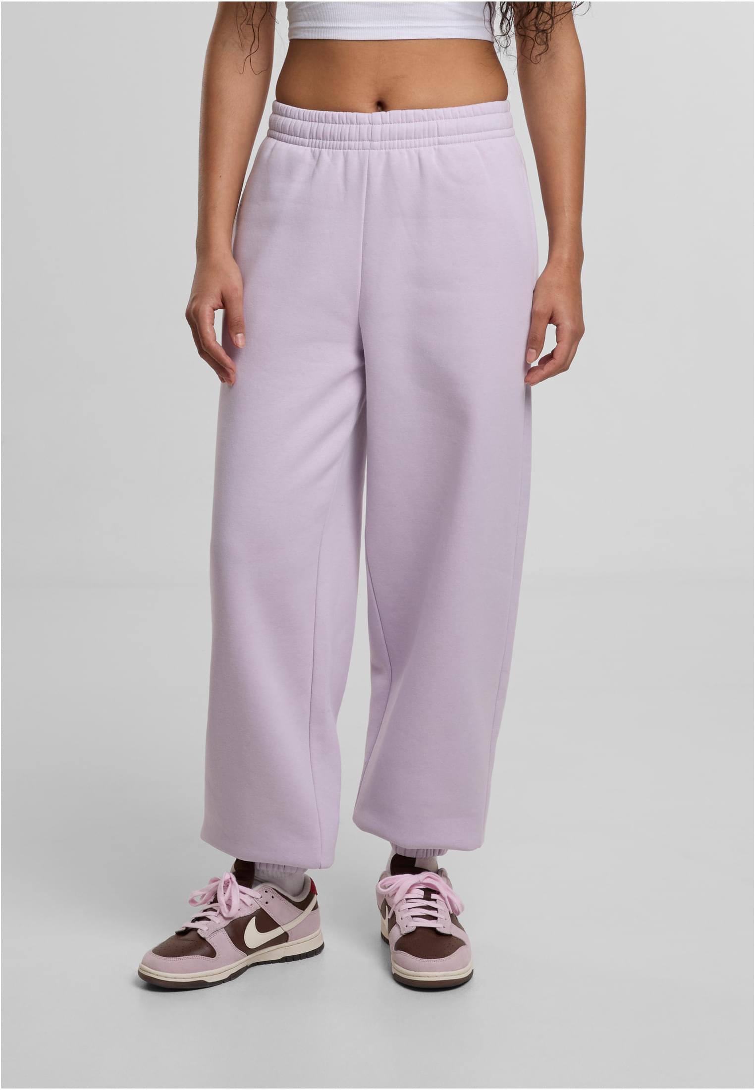 Ladies Fluffy Sweatpants lilac | lilac