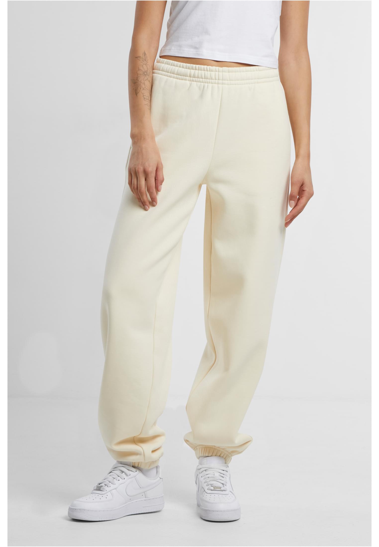 Ladies Fluffy Sweatpants whitesand | whitesand
