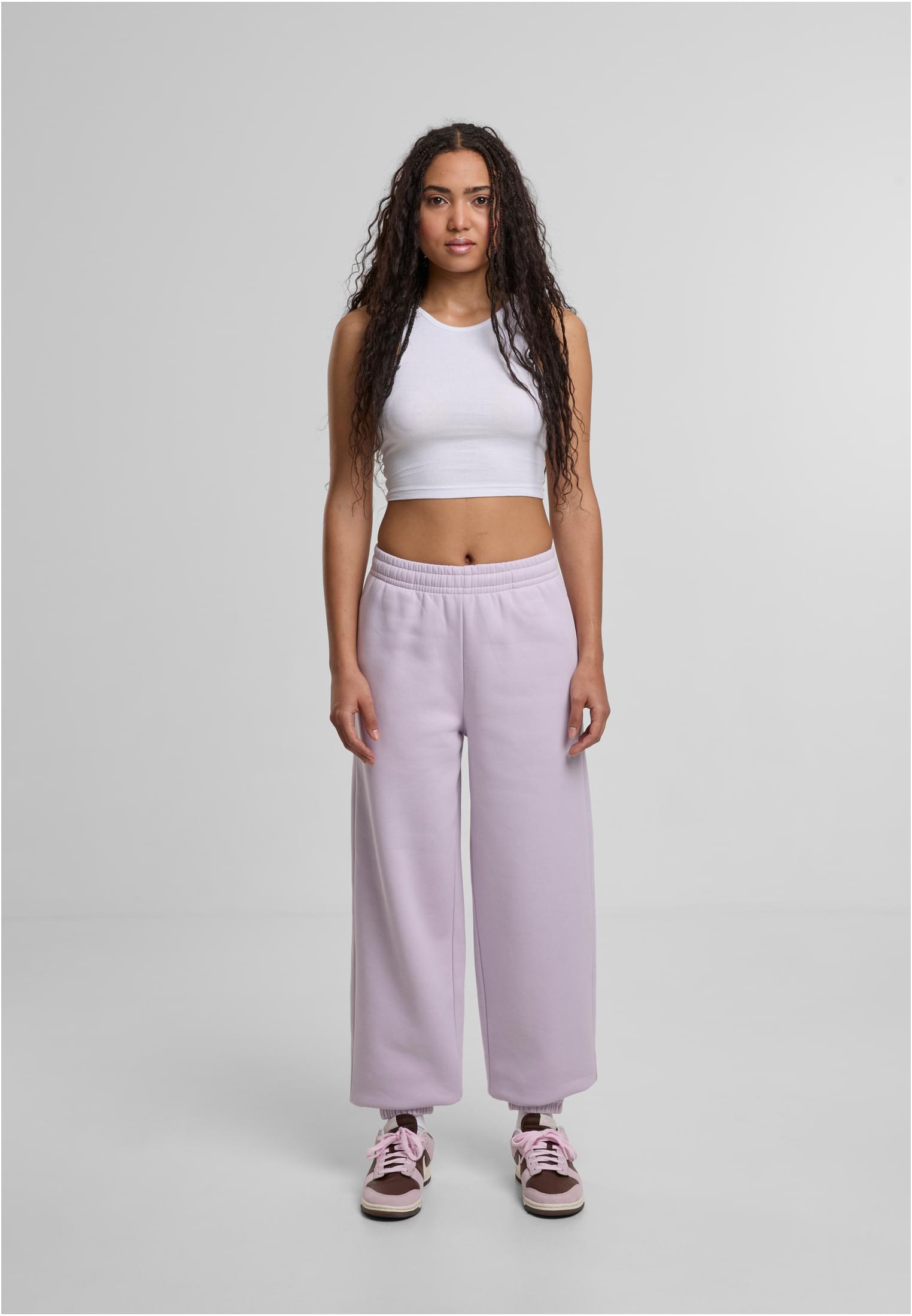 Ladies Fluffy Sweatpants lilac | lilac