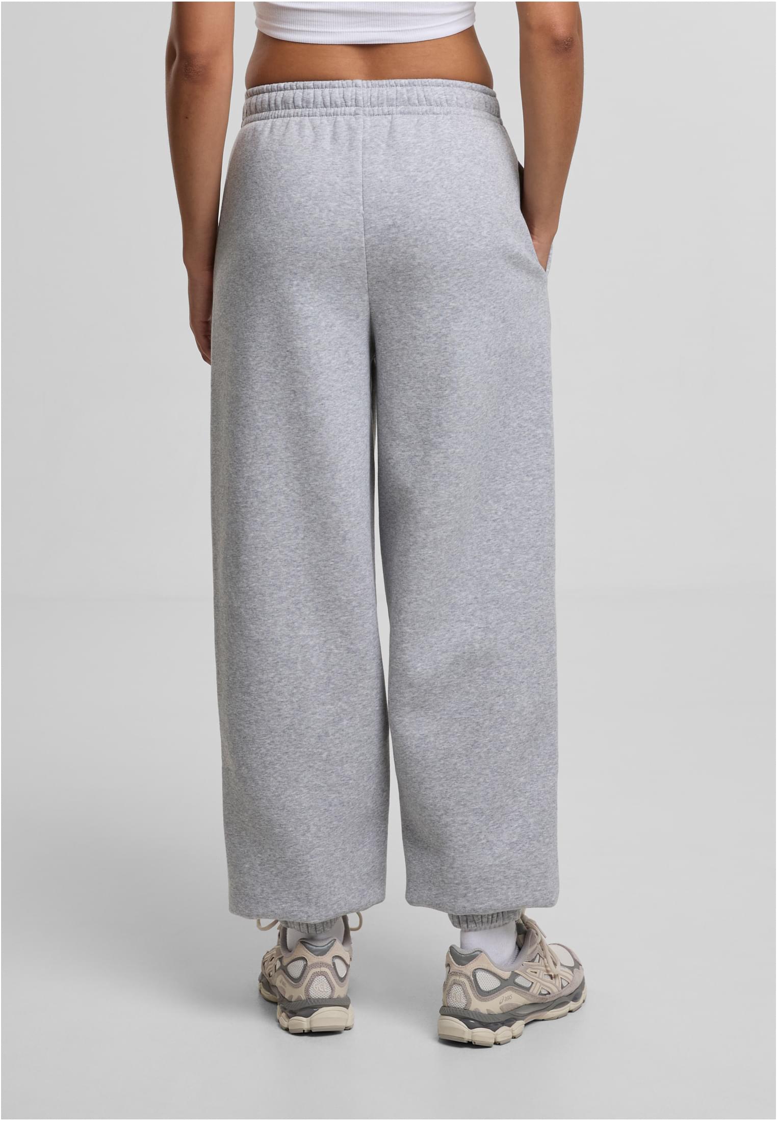 Ladies Fluffy Sweatpants heathergrey | heathergrey