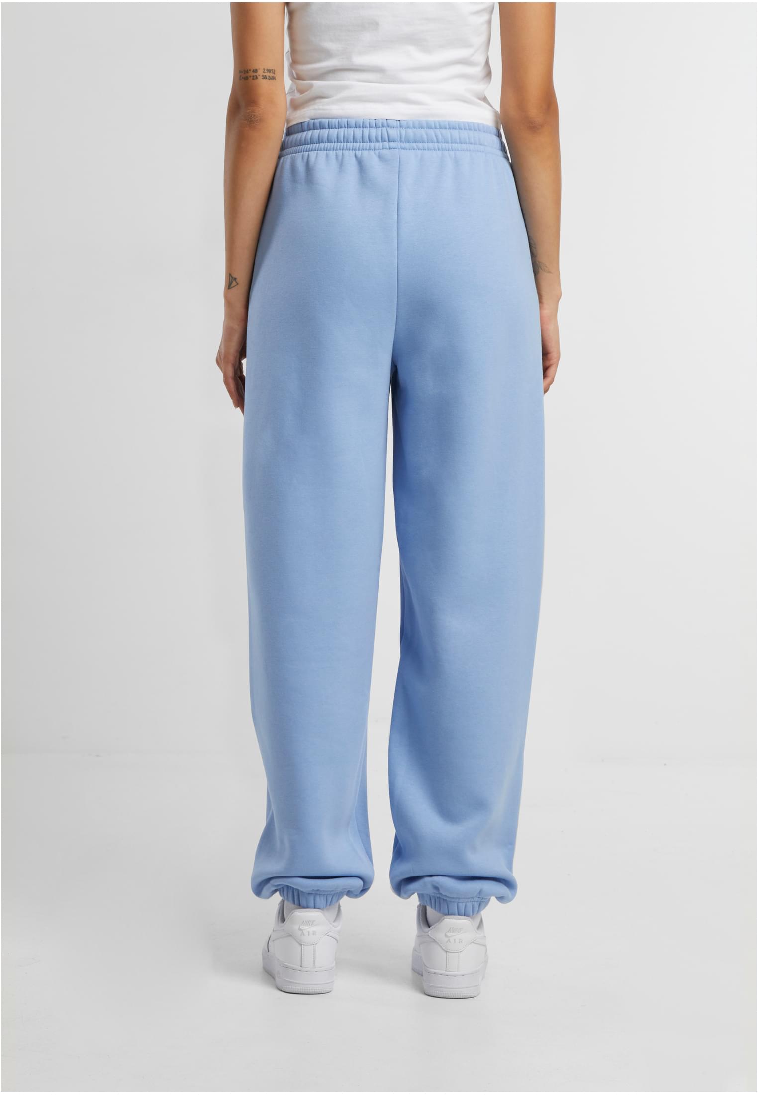 Ladies Fluffy Sweatpants powderblue | powderblue