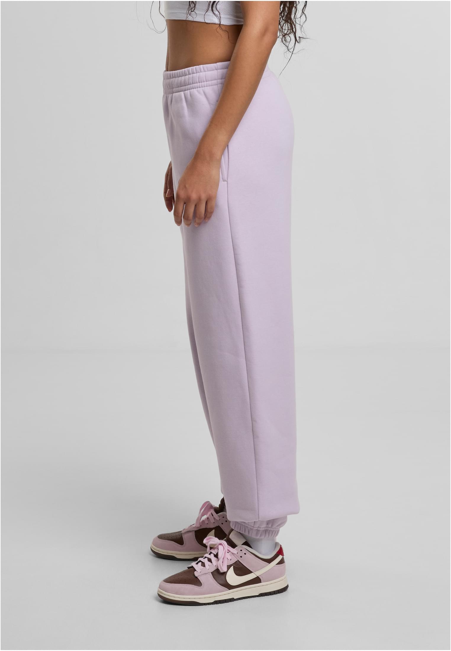 Ladies Fluffy Sweatpants lilac | lilac