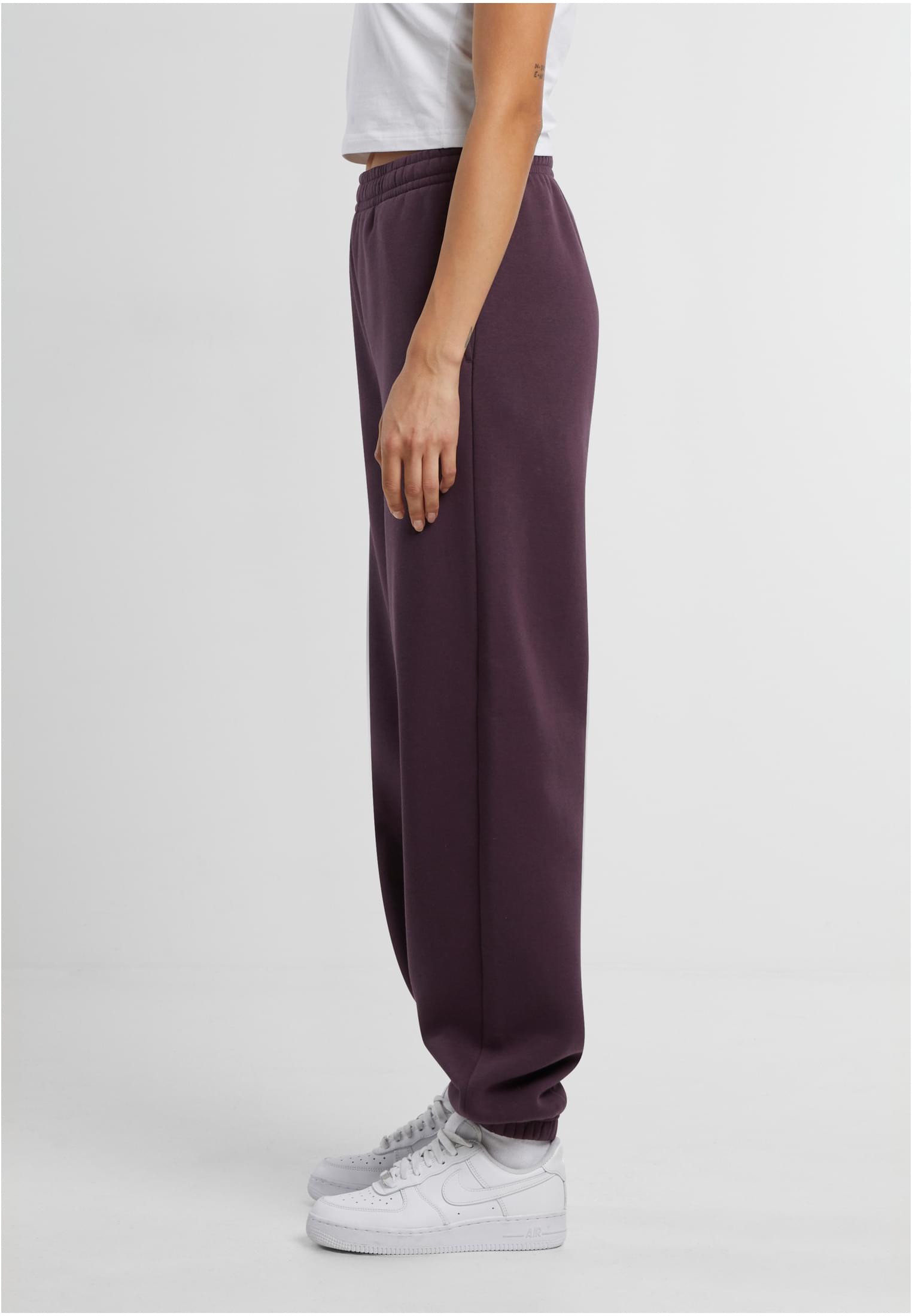 Ladies Fluffy Sweatpants plumpurple | plumpurple