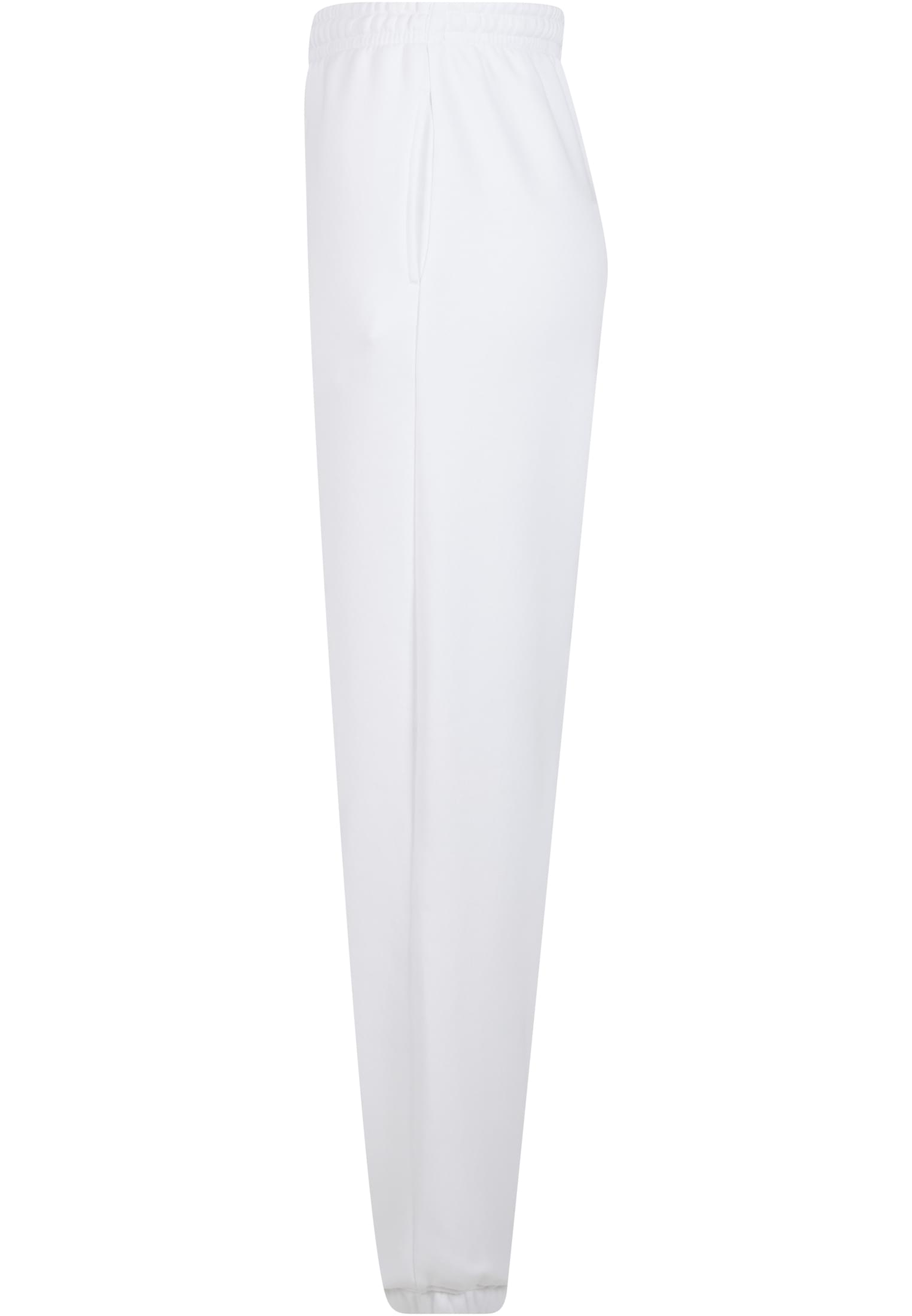 Ladies Fluffy Sweatpants white | white