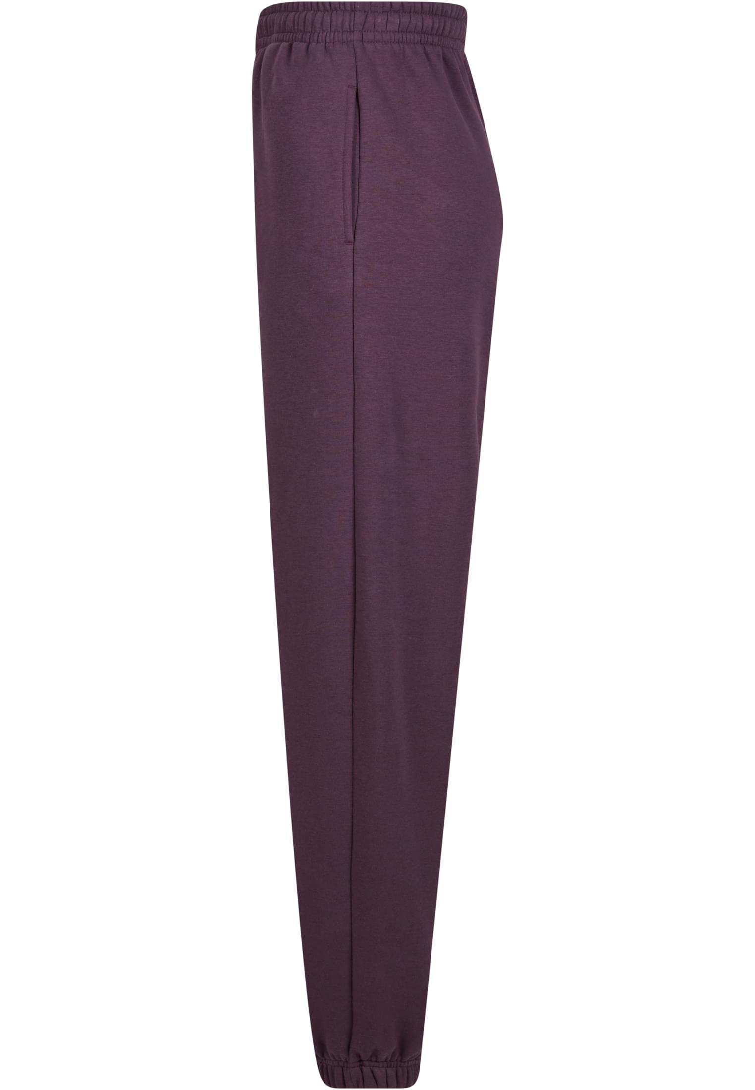 Ladies Fluffy Sweatpants plumpurple | plumpurple