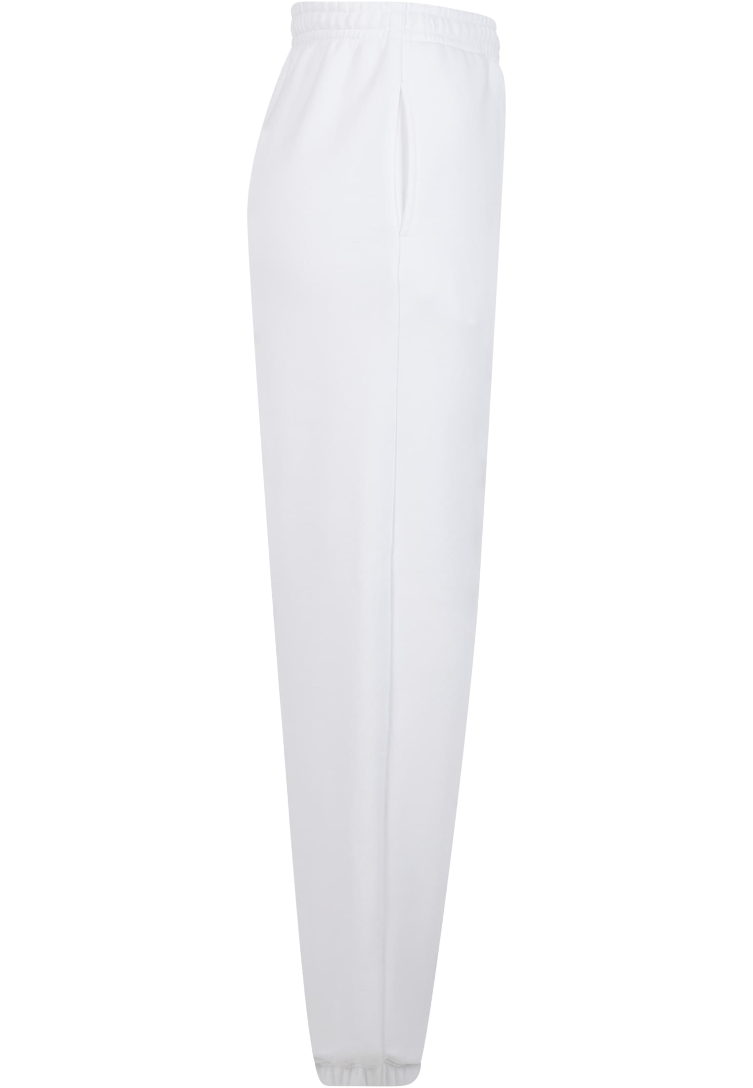 Ladies Fluffy Sweatpants white | white