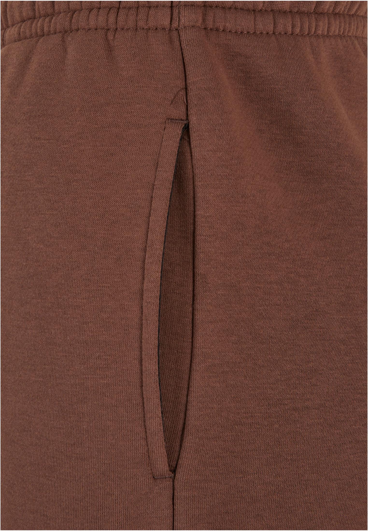 Ladies Fluffy Sweatpants chocolatebrown | chocolatebrown