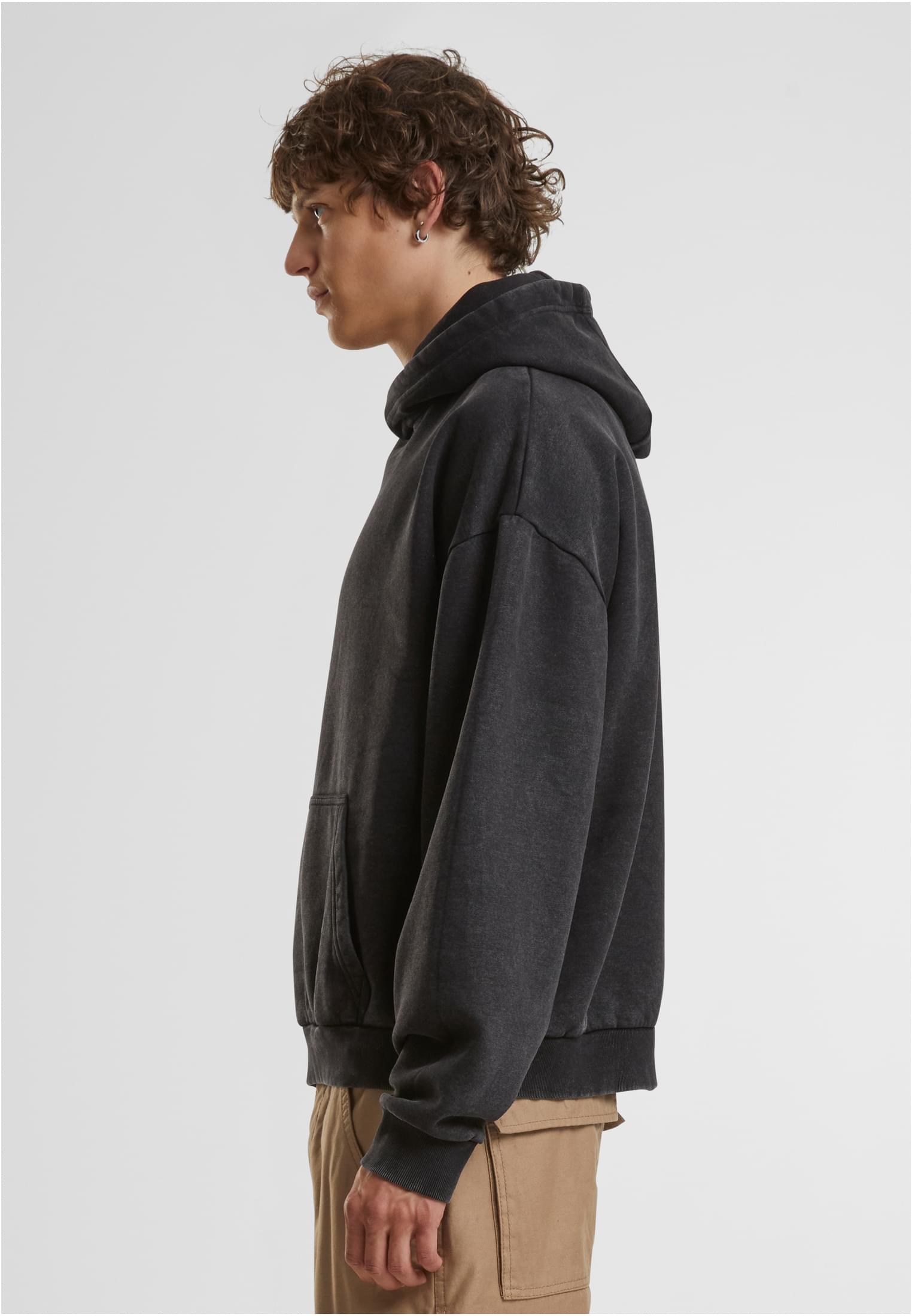 Vintage Heavy Hoodie black | black