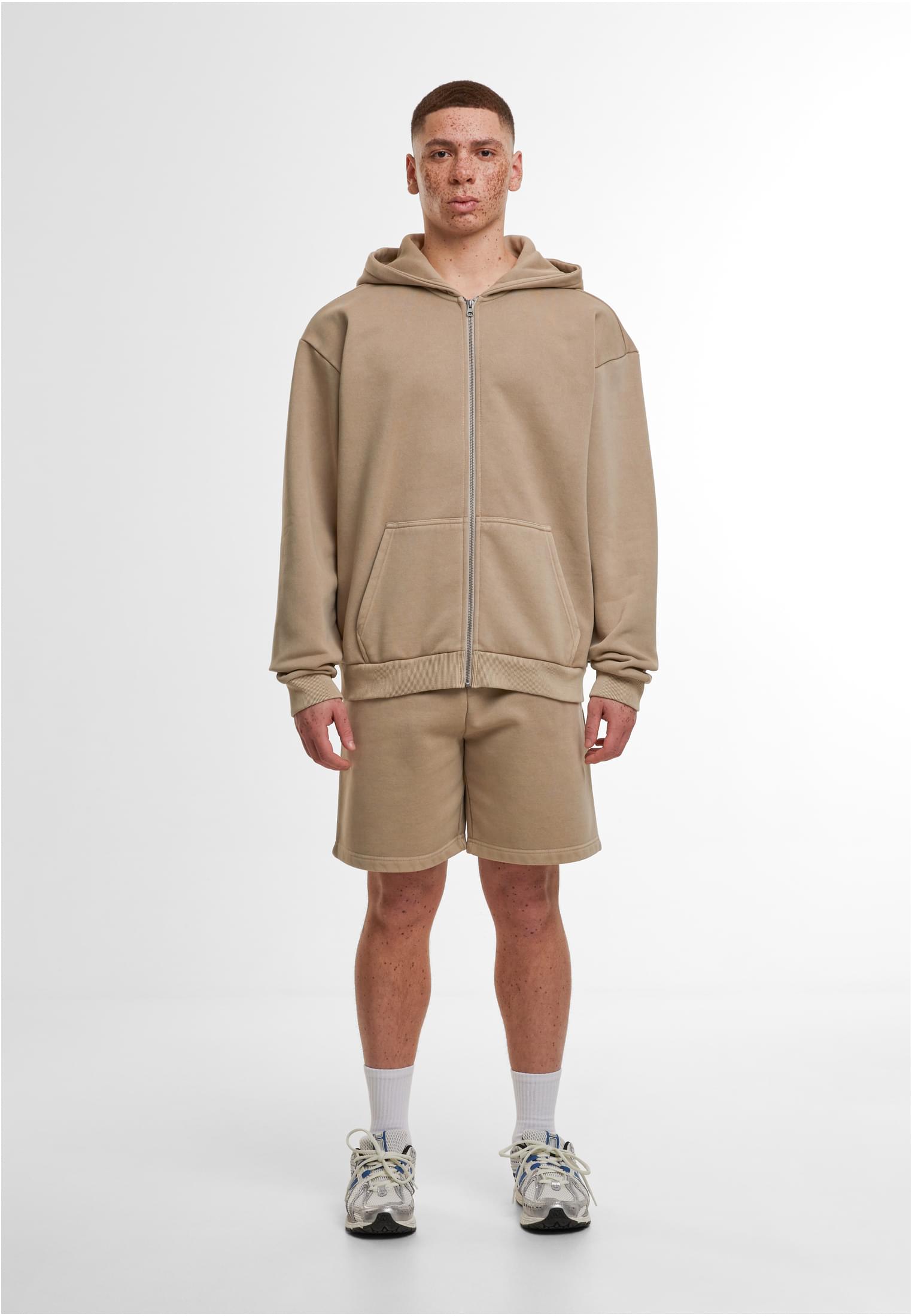 Vintage Heavy Zip Hoodie chalkdust | chalkdust
