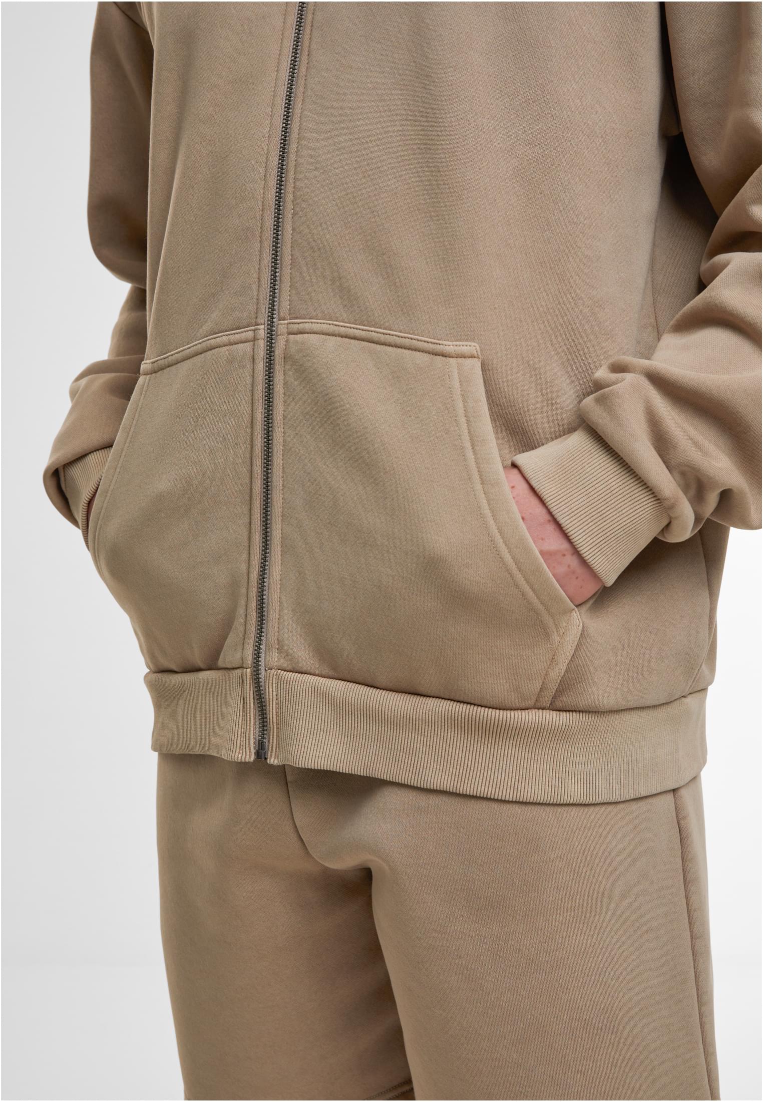 Vintage Heavy Zip Hoodie chalkdust | chalkdust