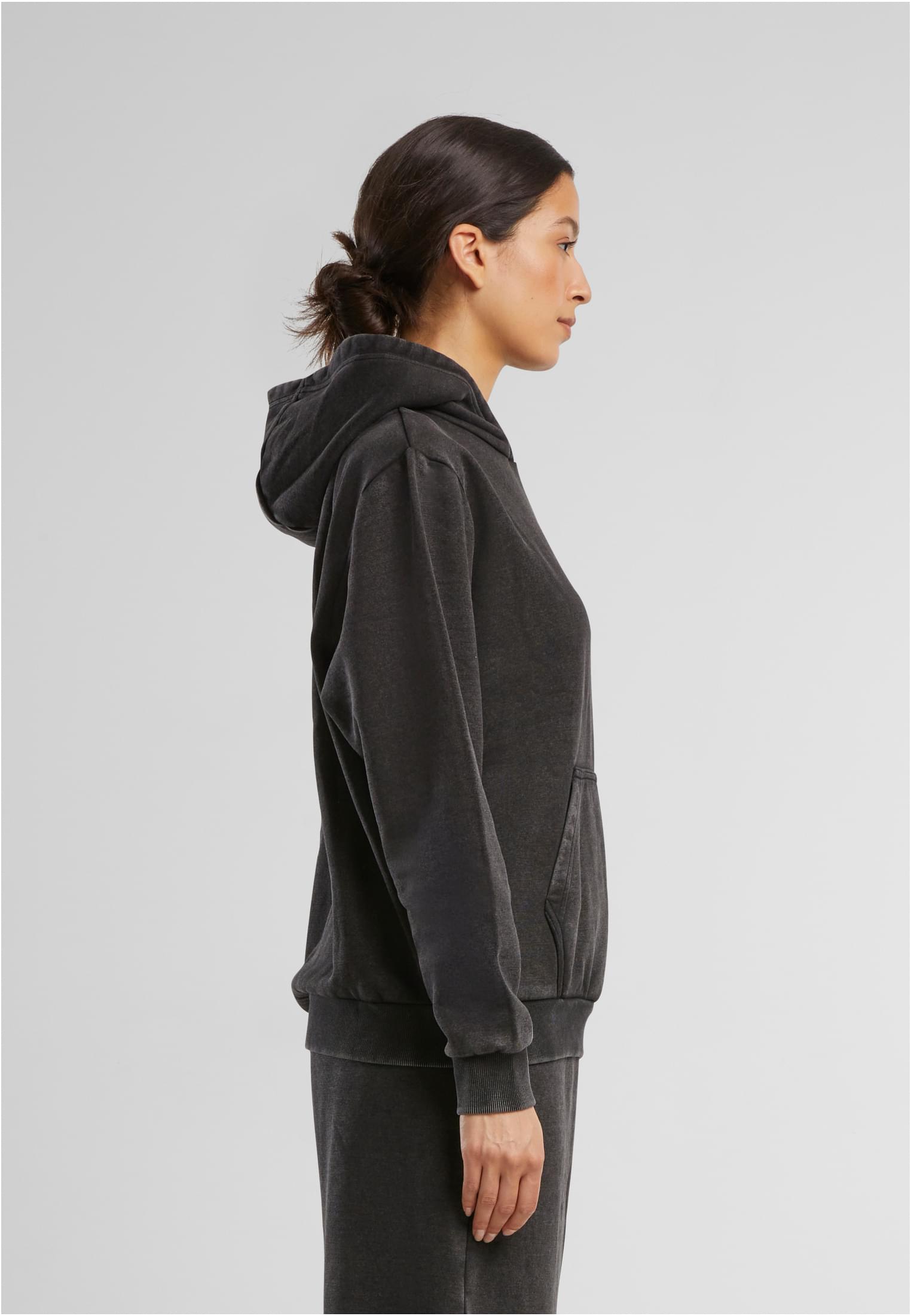 Ladies Vintage Heavy Hoody black | black
