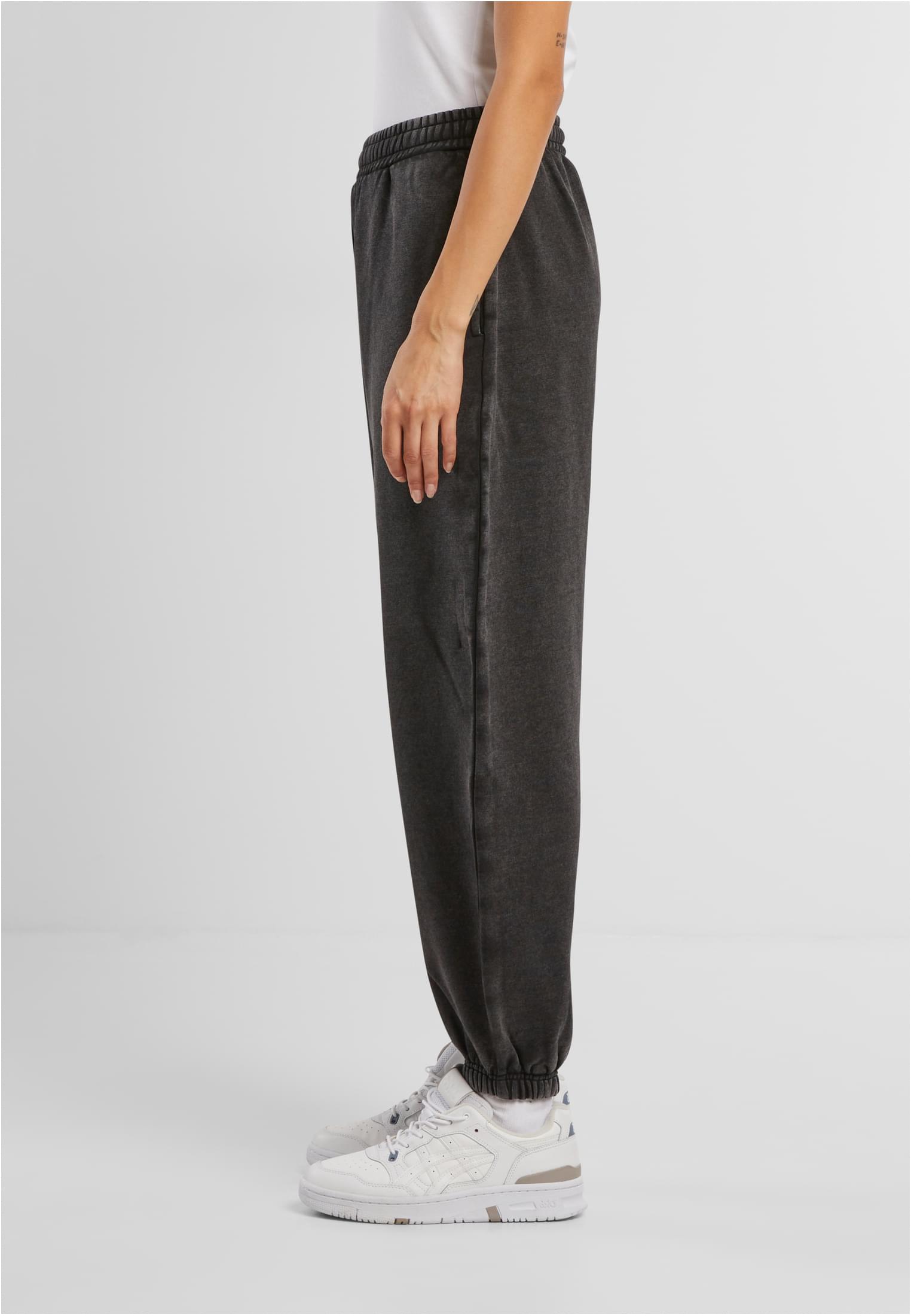 Ladies Vintage Heavy Sweatpants black | black